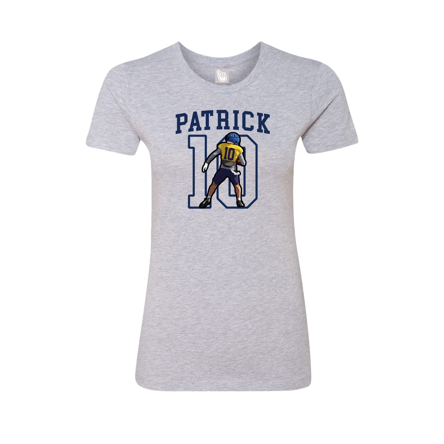 Fitted Women's Tee — Shirsey in Grey