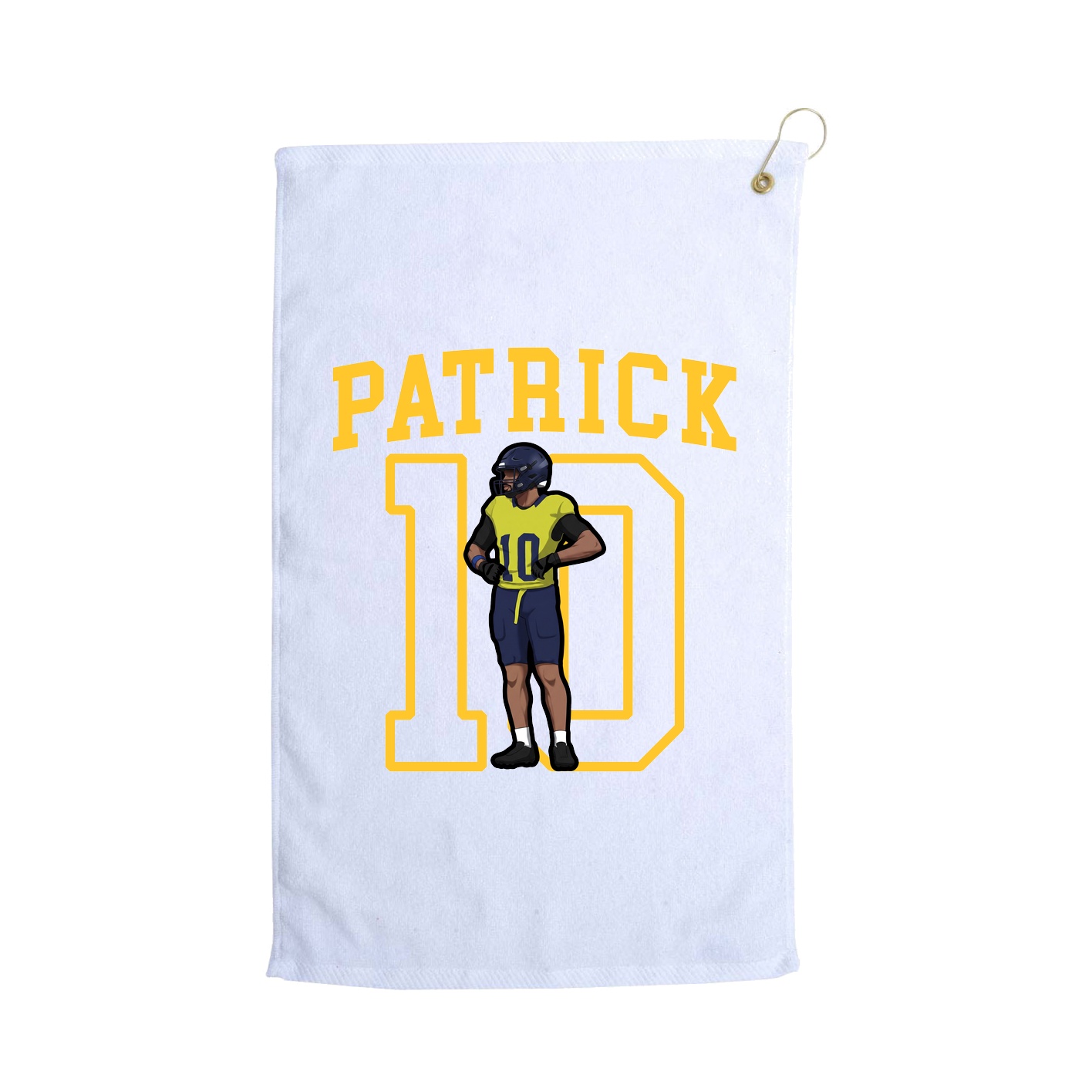 Golf Towel — Shirsey in White