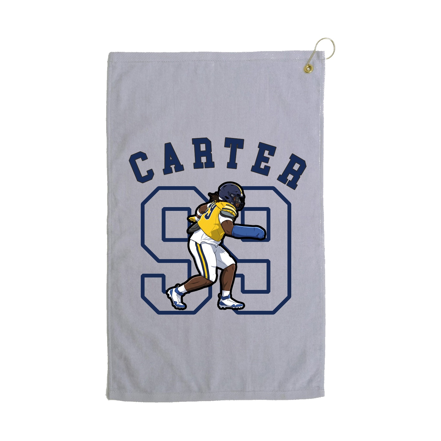 Terry Velour Golf Towel