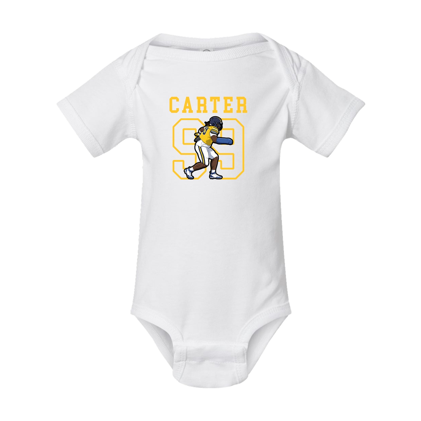 Baby Onesie — Shirsey in White