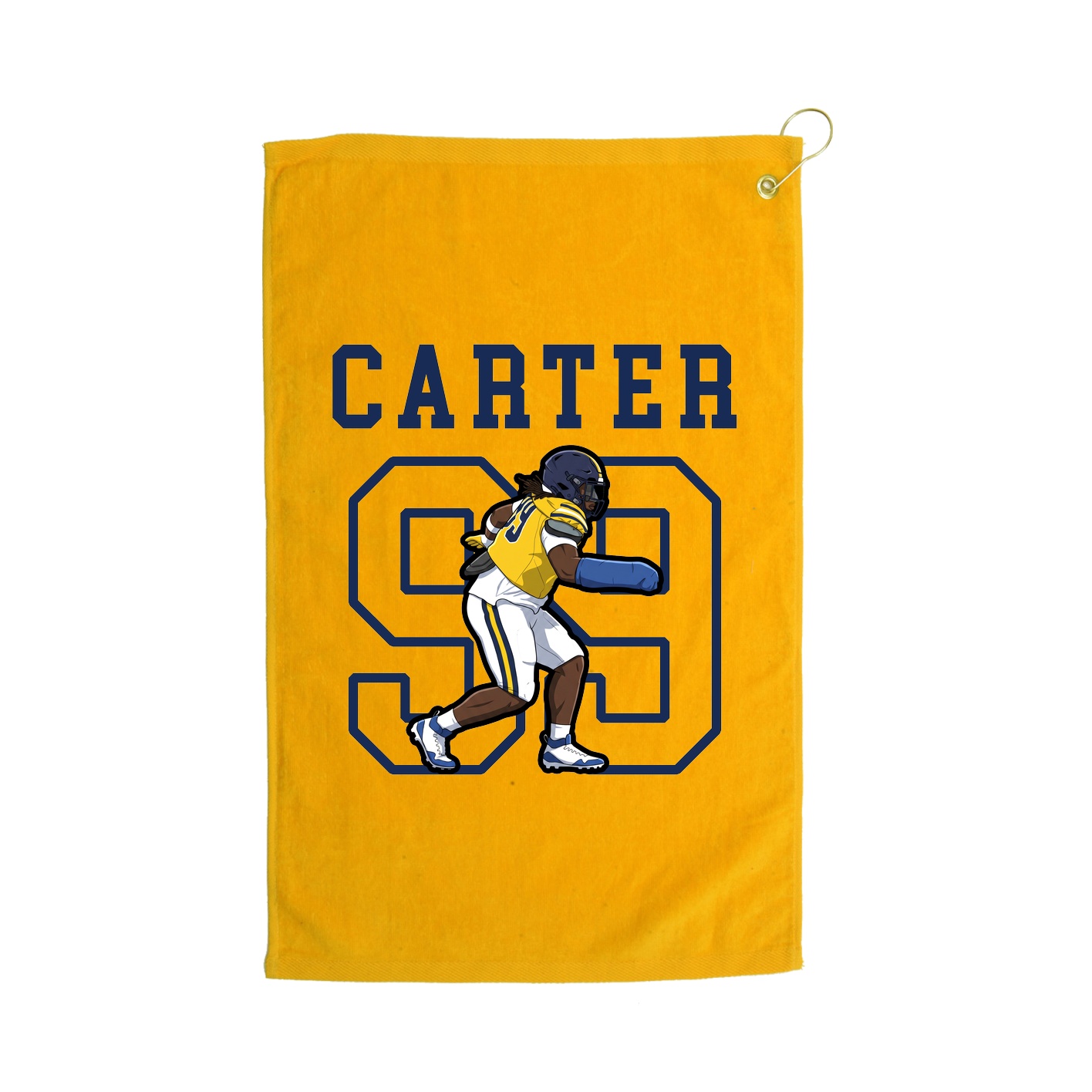 Golf Towel — Shirsey in Gold