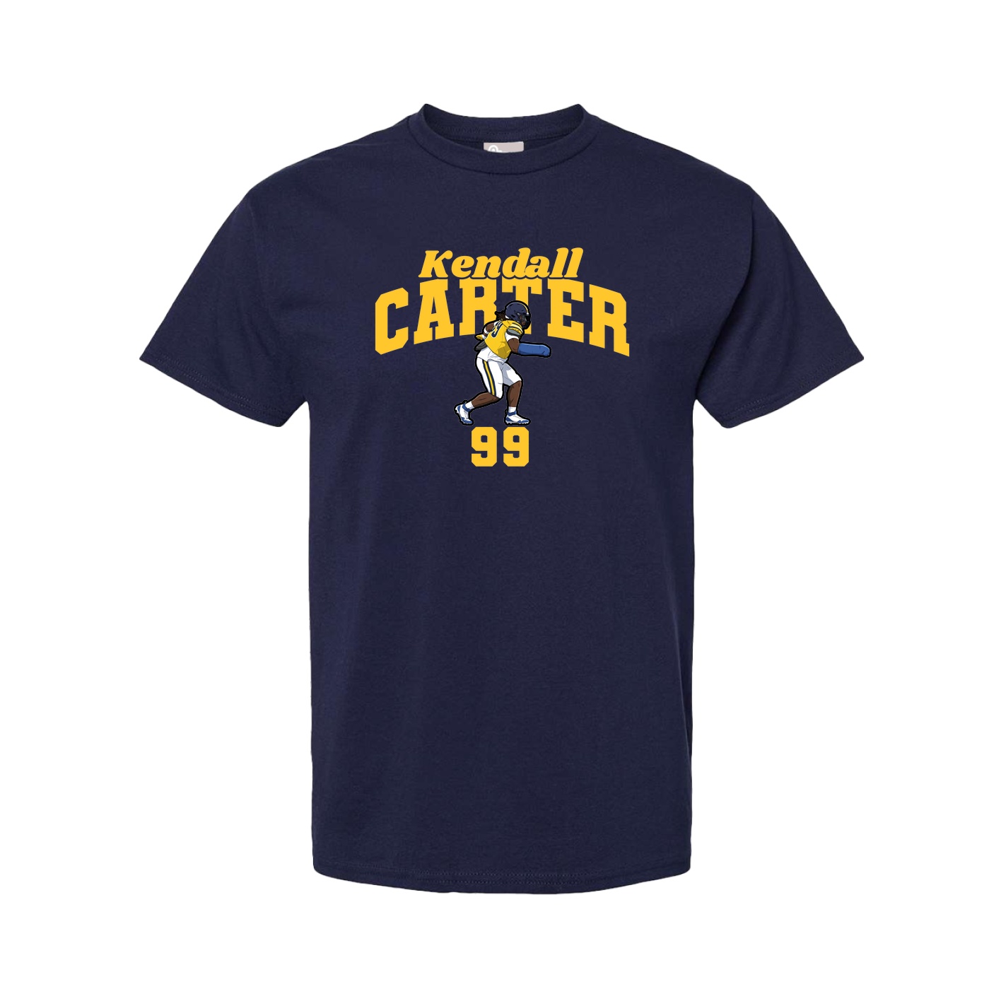 Tee — Signature Arch in Navy