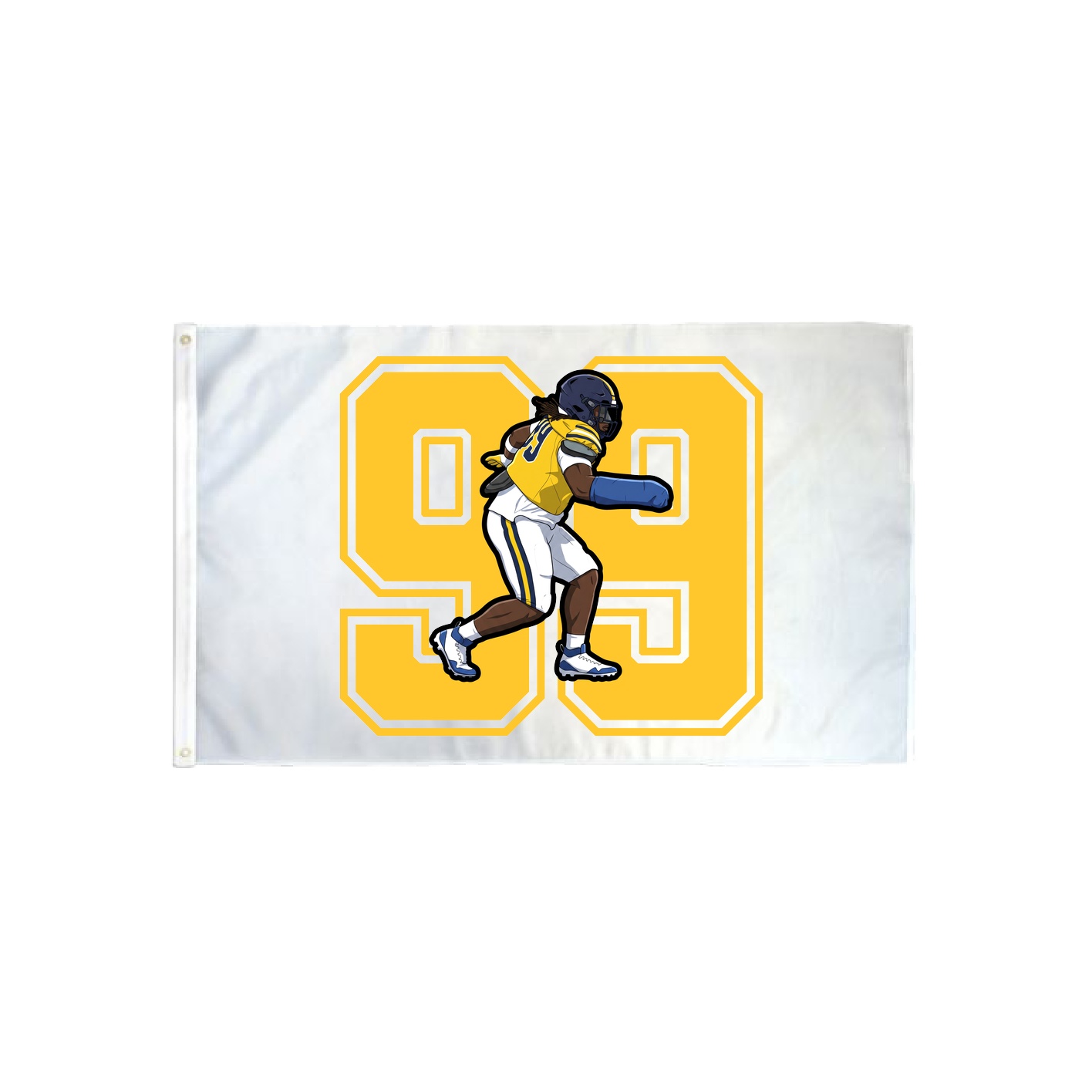 3x5 Flag — Number in Classic