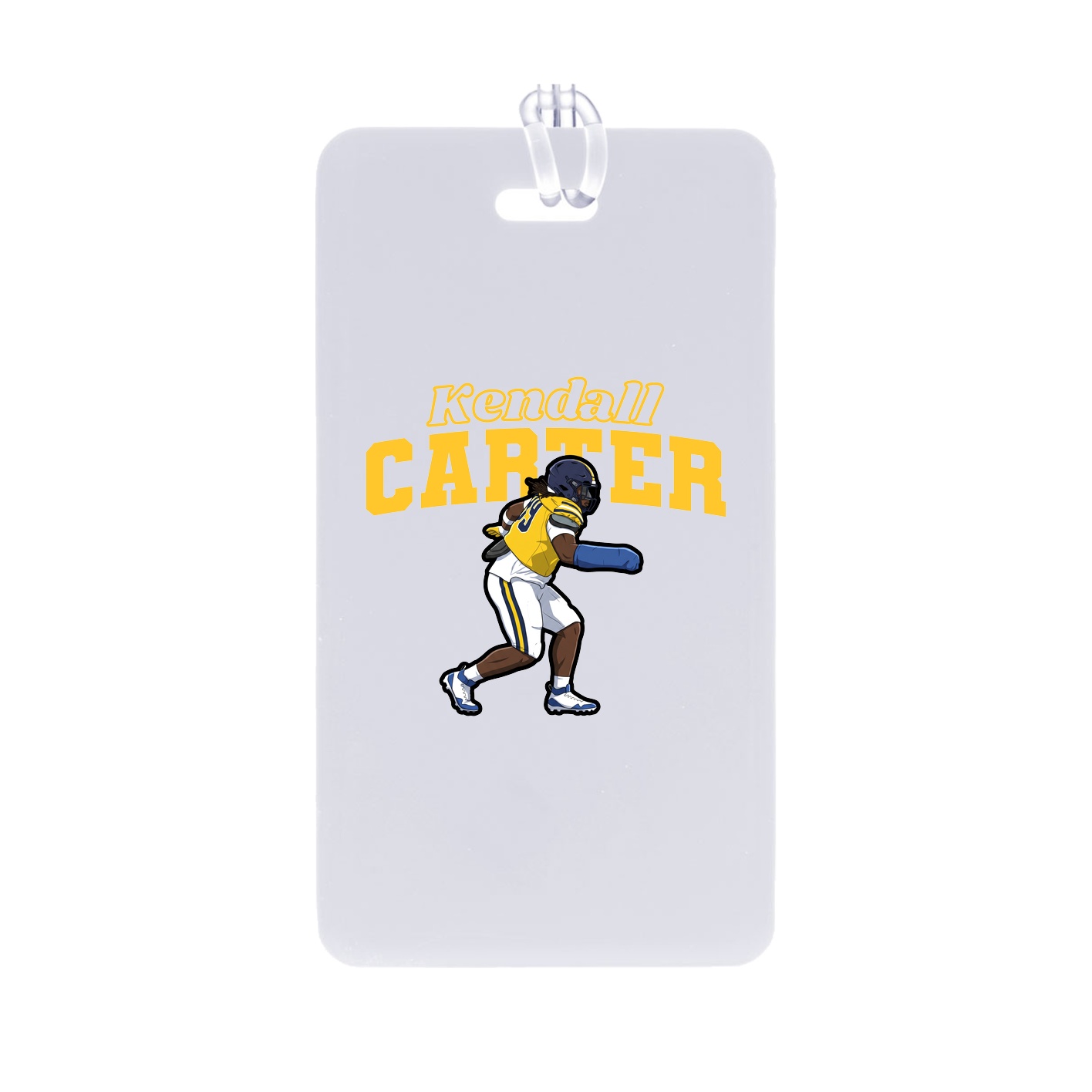 Bag Tag — Name Arch in Classic