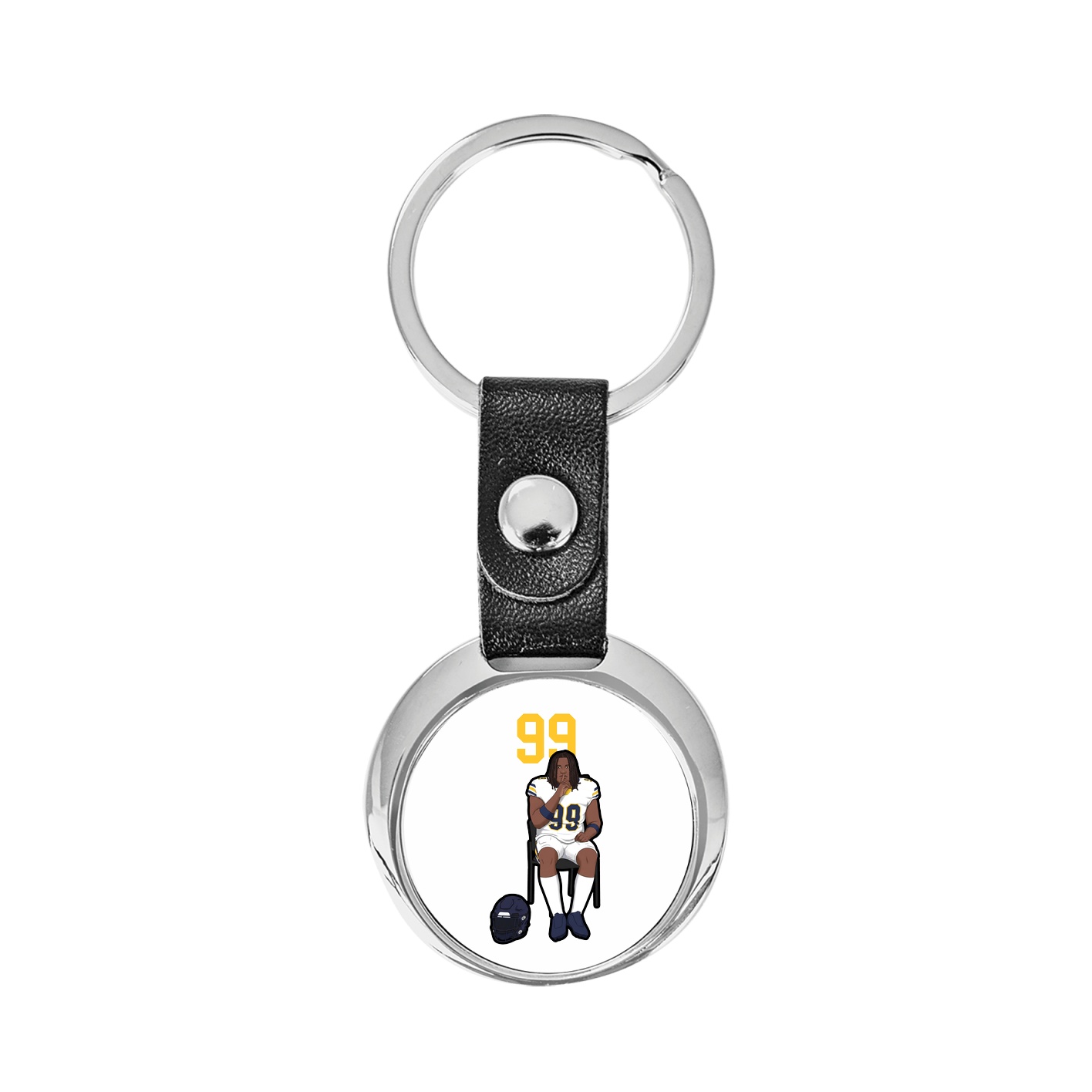 Key Chain — Number Top in Classic