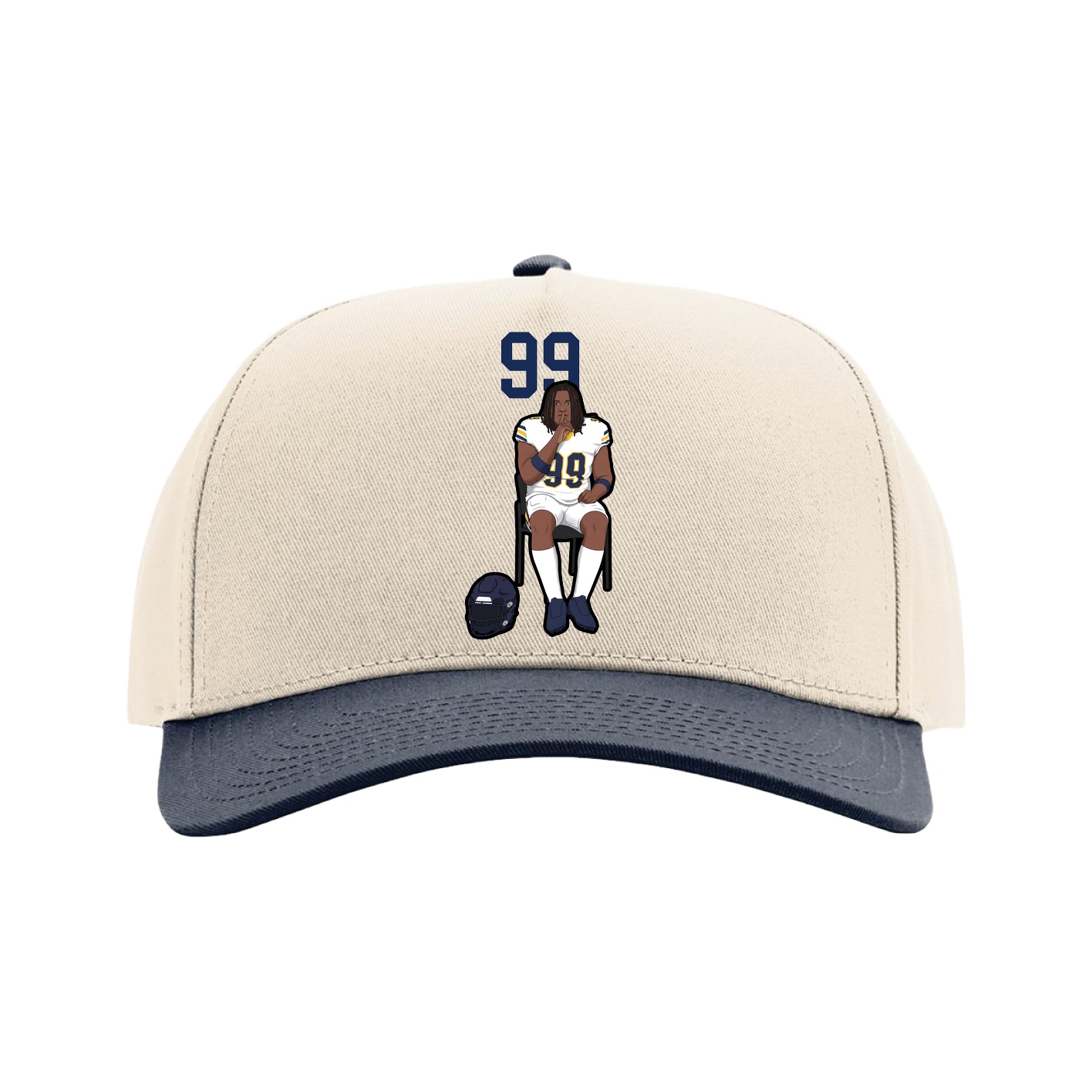 Full Fabric Five-Panel Champ Cap