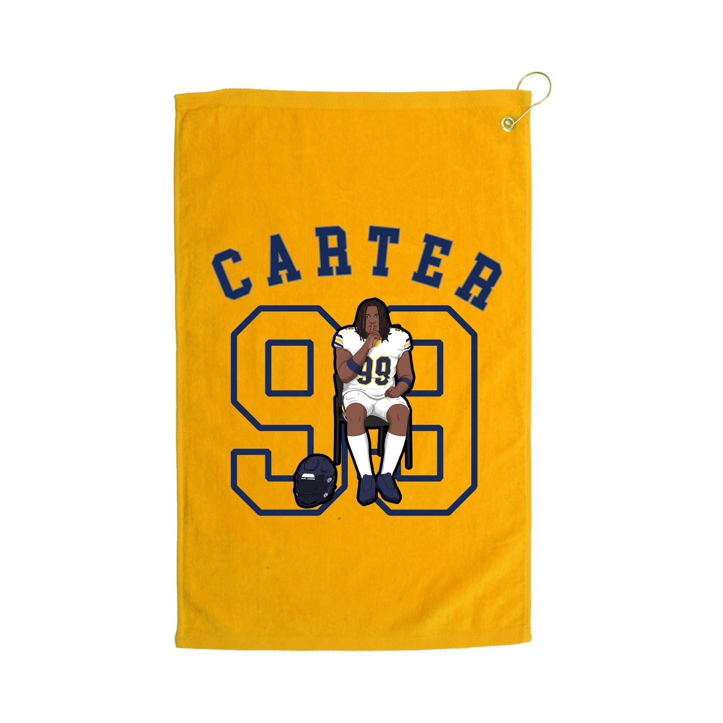 Golf Towel — Shirsey Arch in Gold