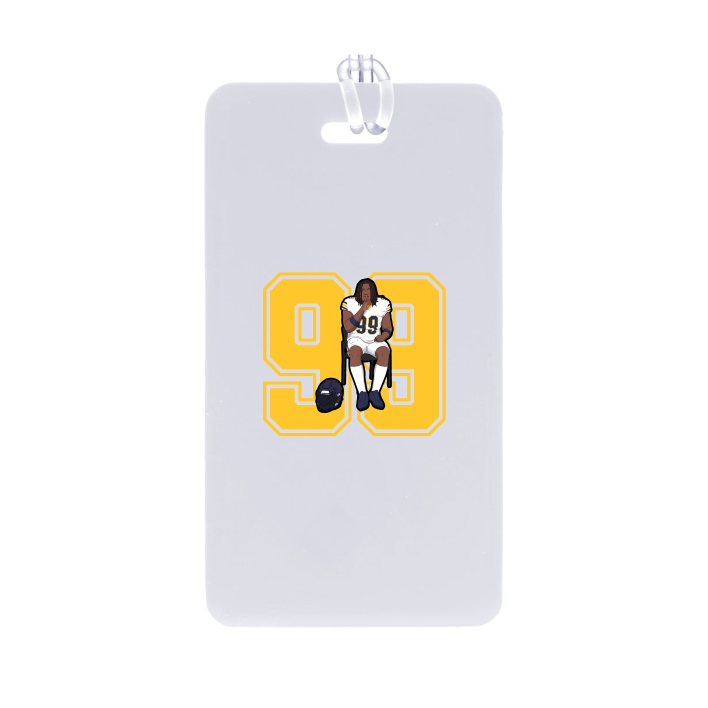 Bag Tag — Number in Classic