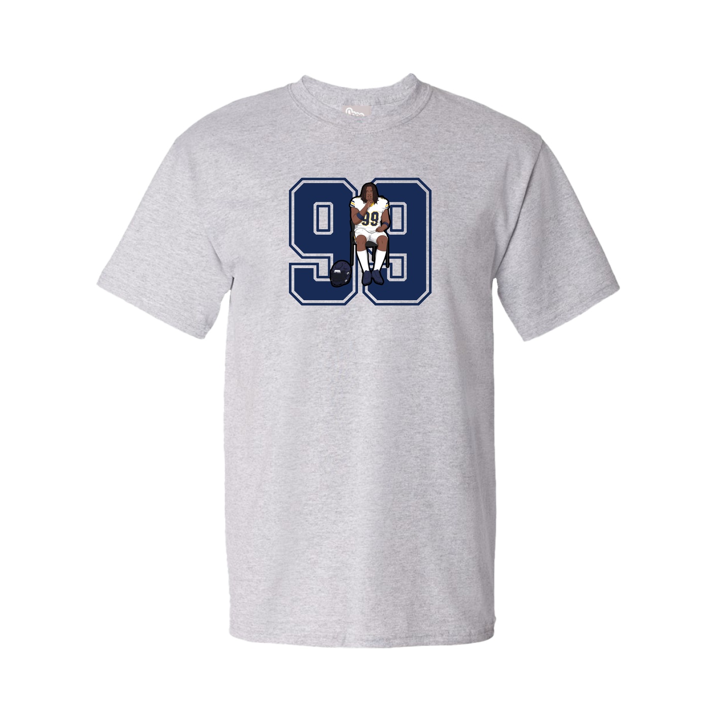 Tee — Number in Grey