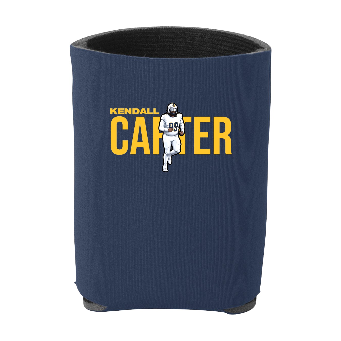 Can Holder — Player Name in Navy