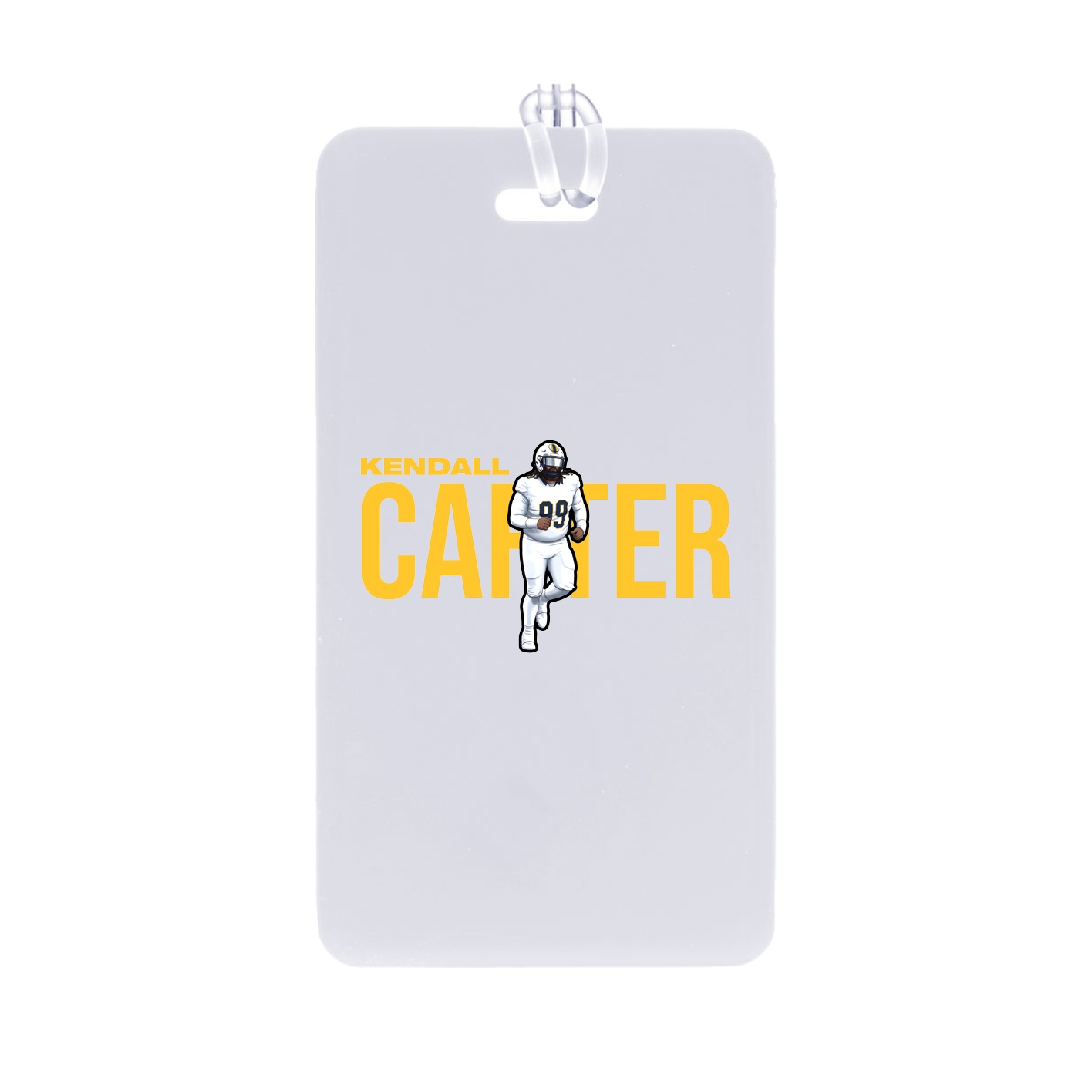 Bag Tag — Player Name in Classic