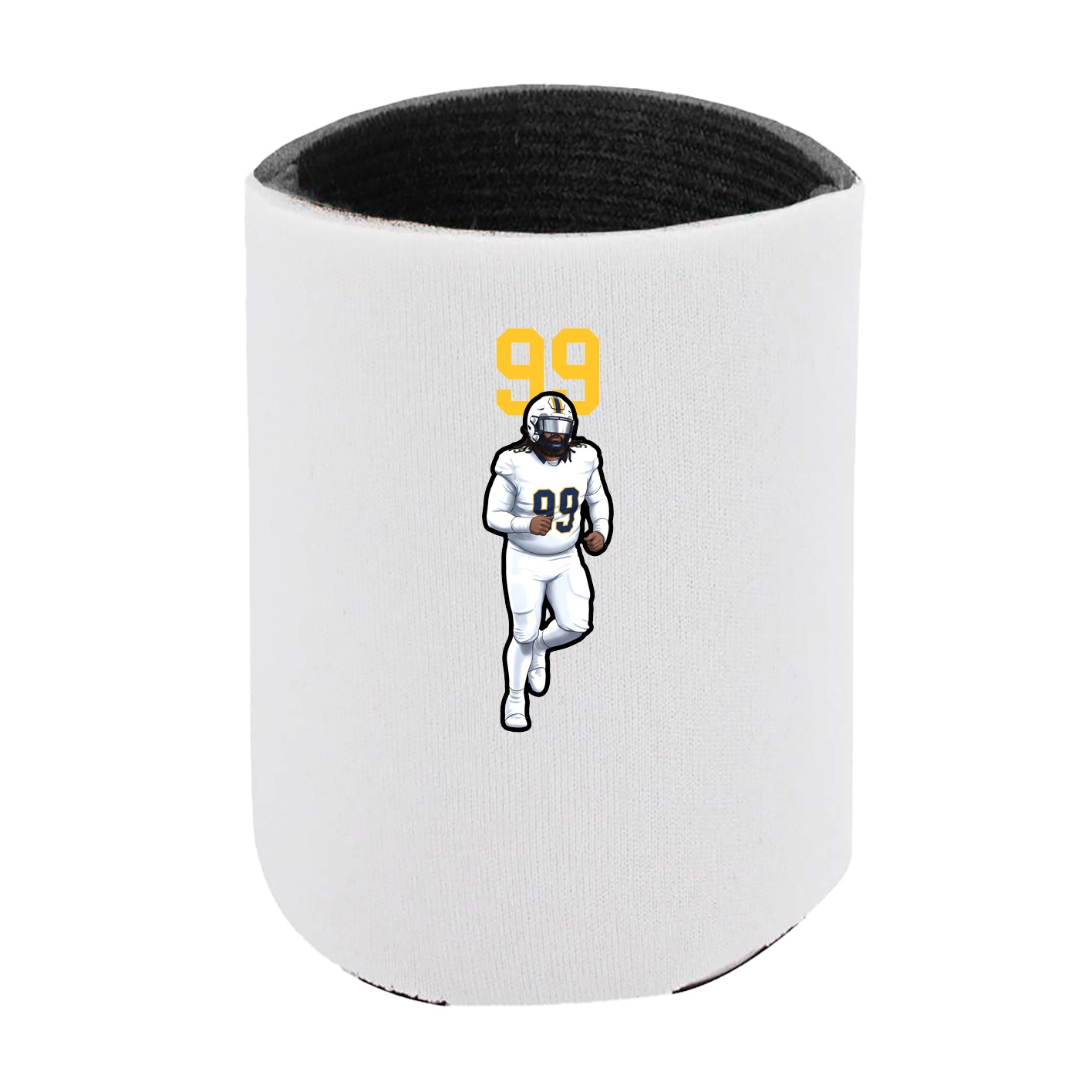 Can Holder — Number Top in White