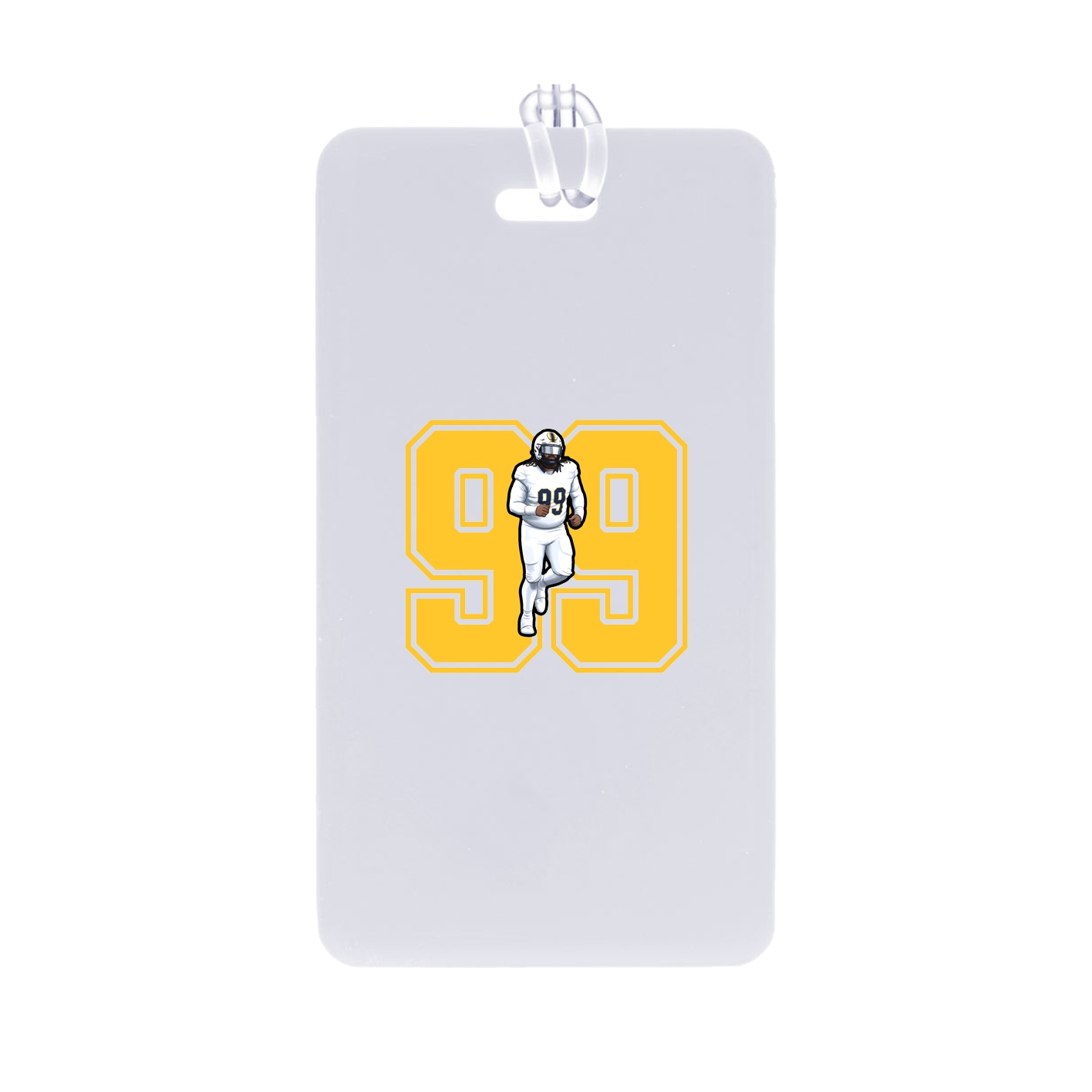 Bag Tag — Number in Classic
