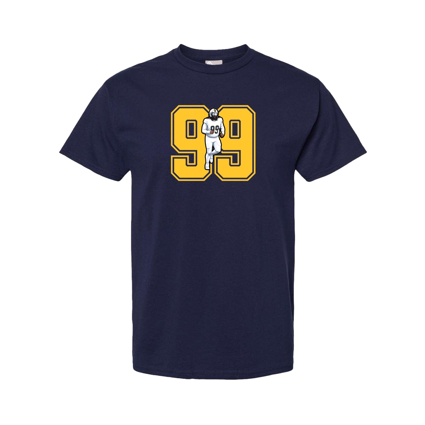 Tee — Number in Navy