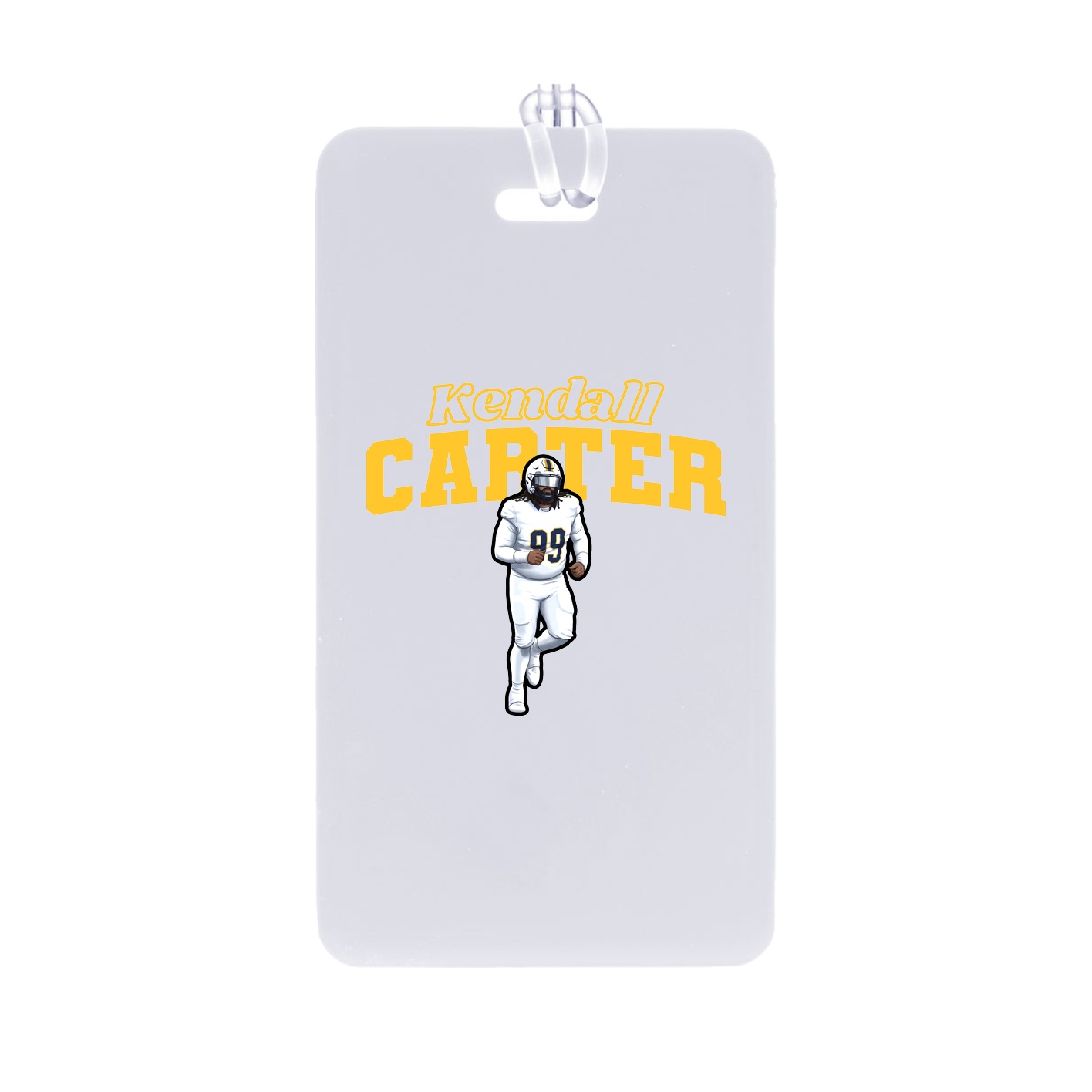 Bag Tag — Name Arch in Classic
