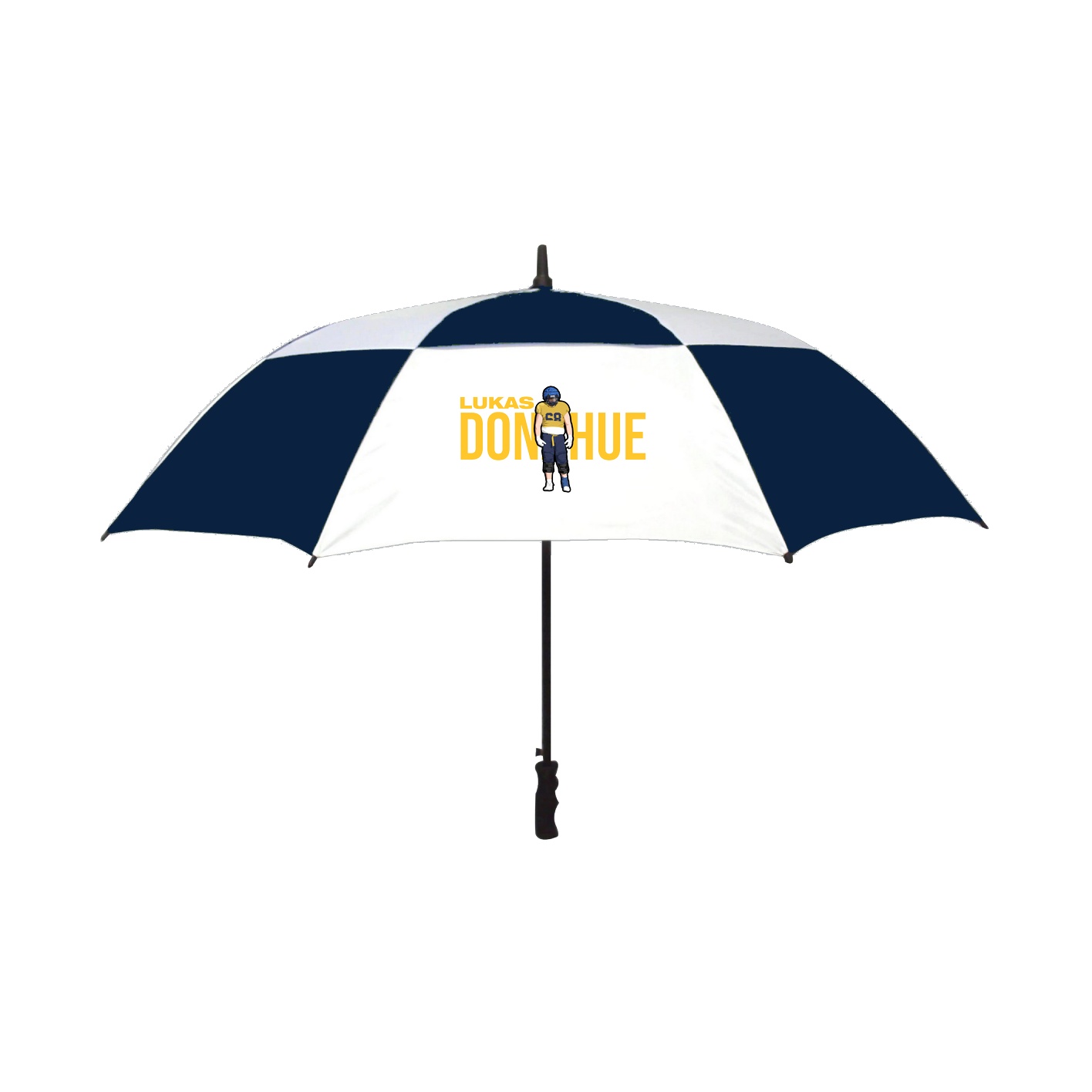 Golf Umbrella — Player Name in Navy