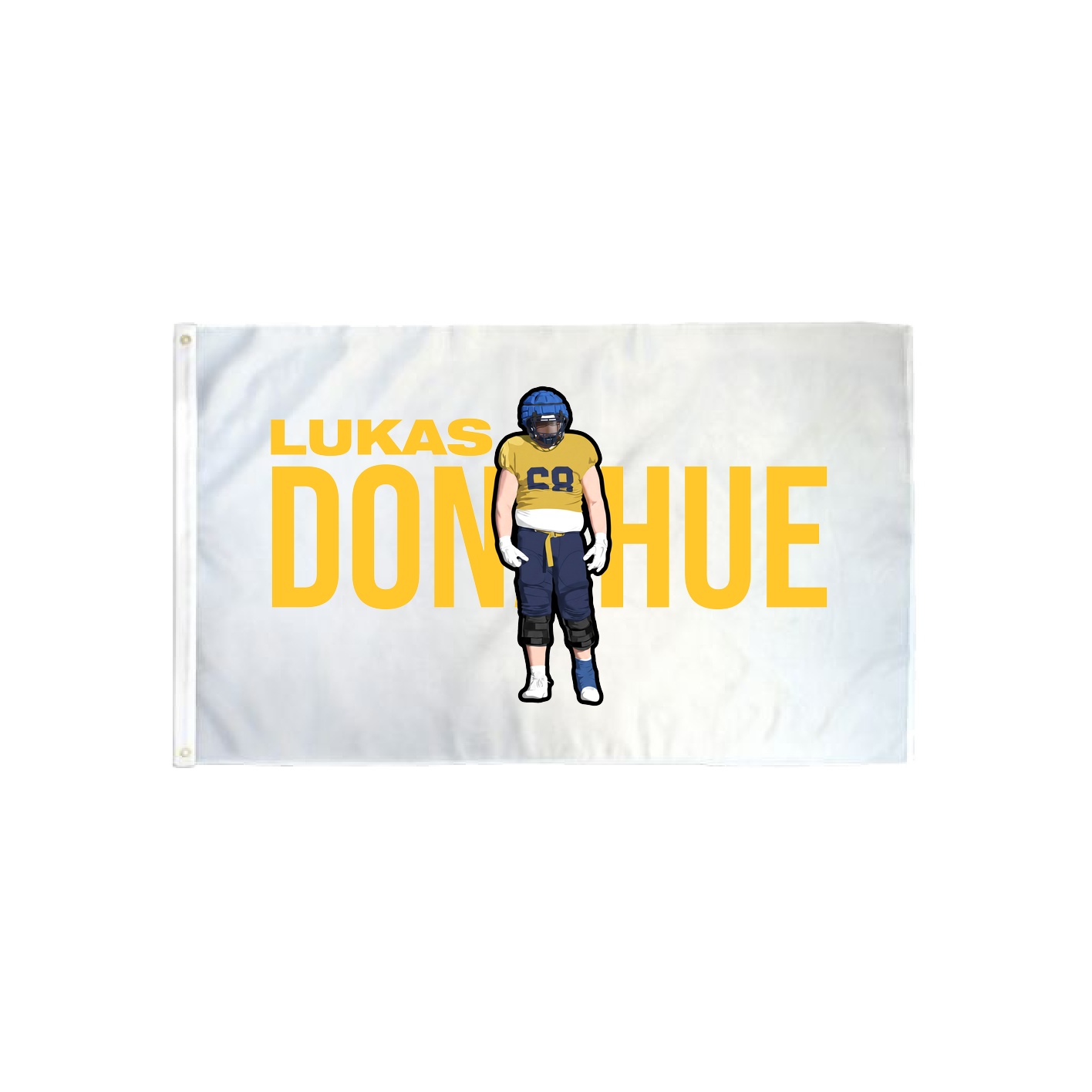 3x5 Flag — Player Name in Classic
