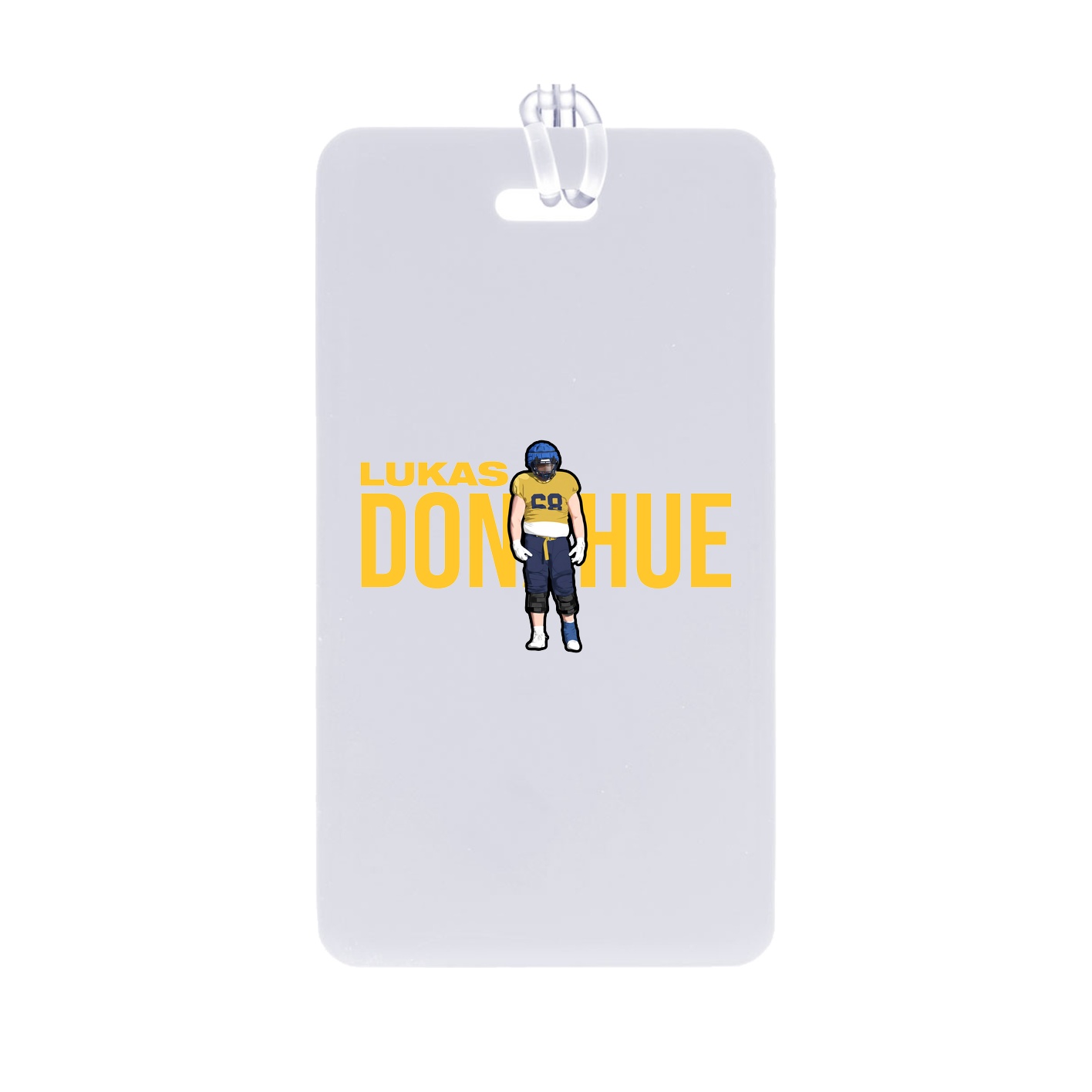 Bag Tag — Player Name in Classic