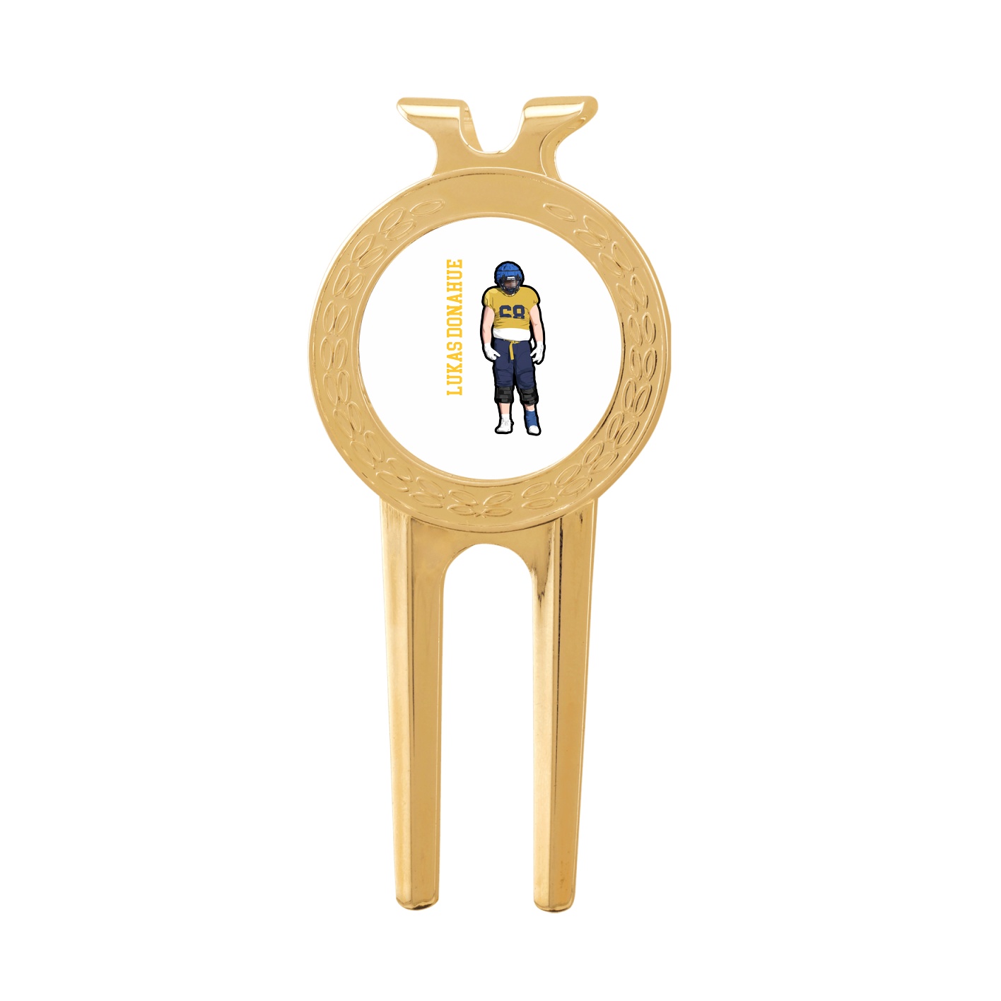 Divot Tool with Ball Marker — Name Vertical in Classic