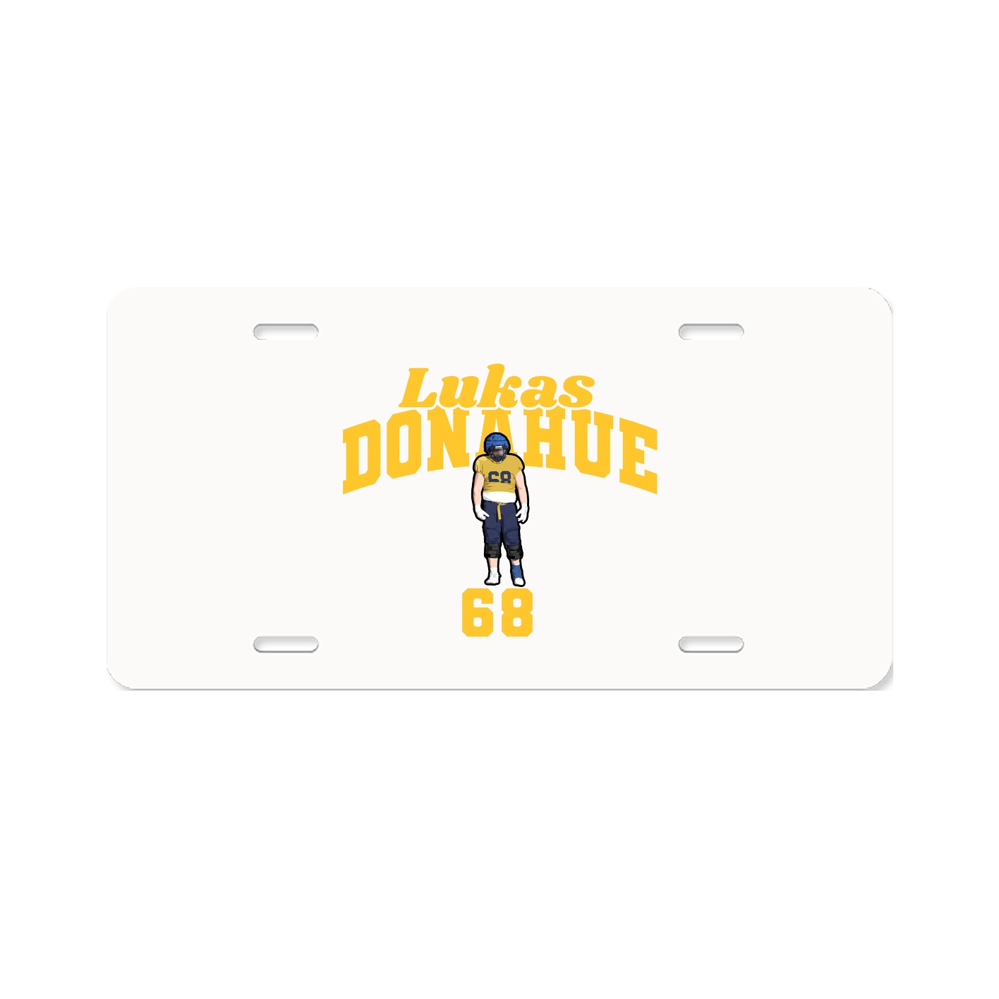 License Plate — Signature Arch in Classic