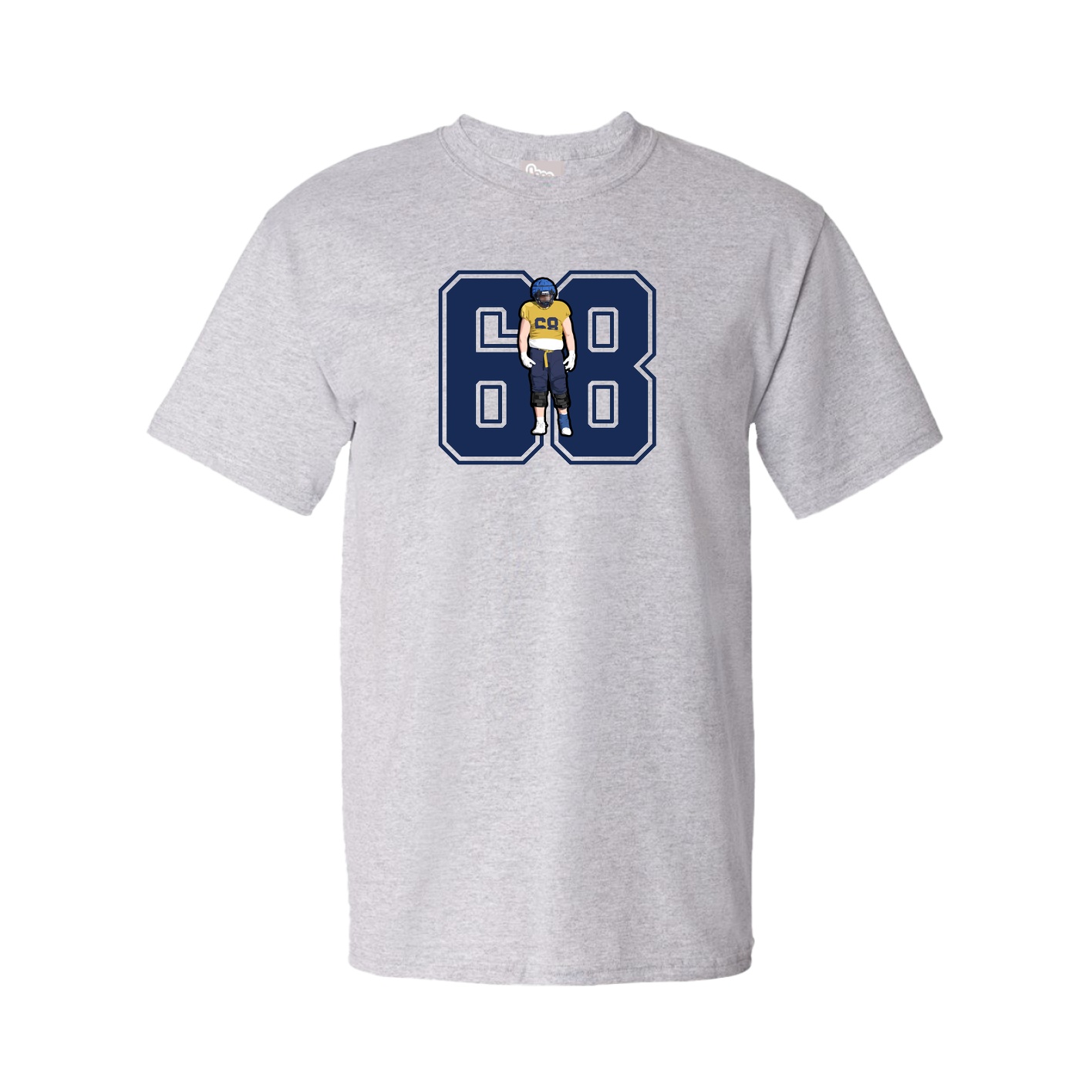 Tee — Number in Grey