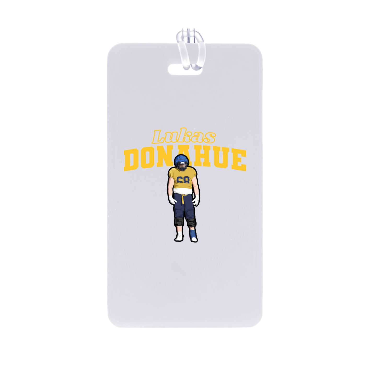 Bag Tag — Name Arch in Classic