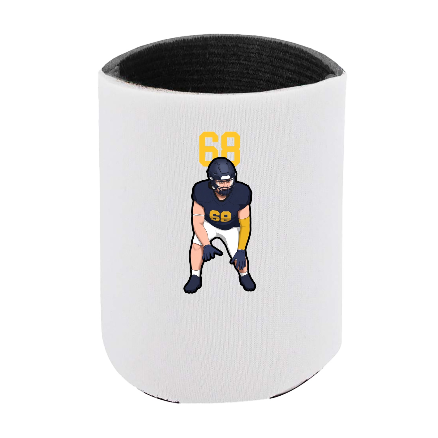 Can Holder — Number Top in White