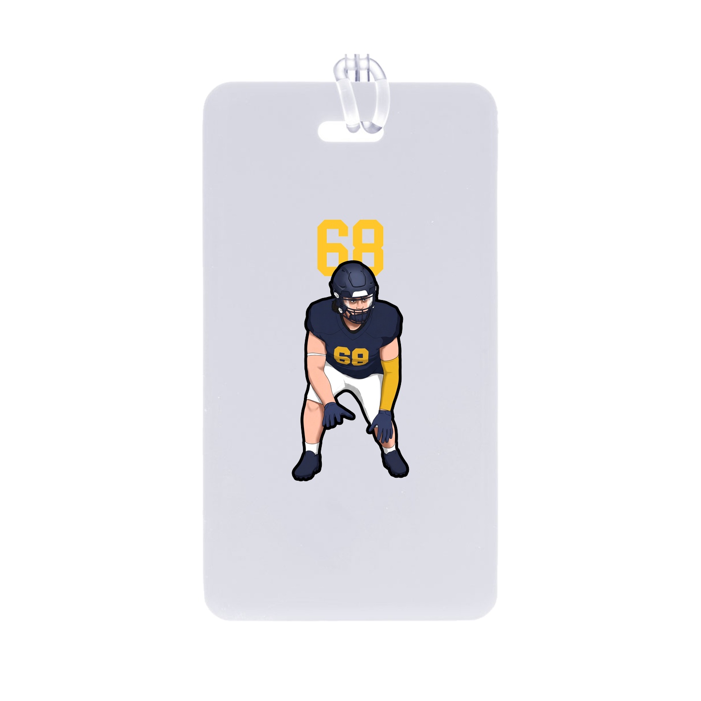 Bag Tag — Number Top in Classic