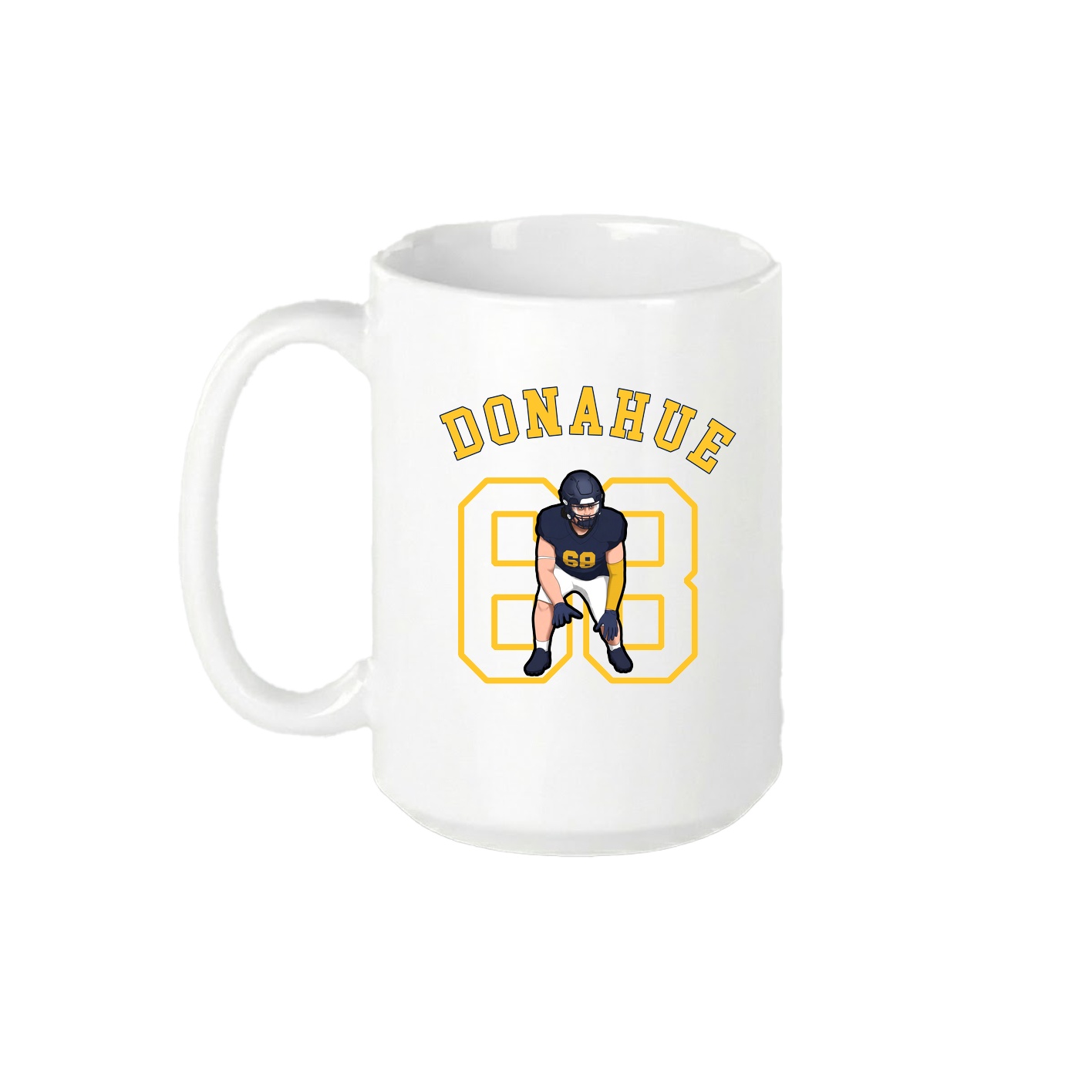 15oz Coffee Mug — Shirsey Arch in White