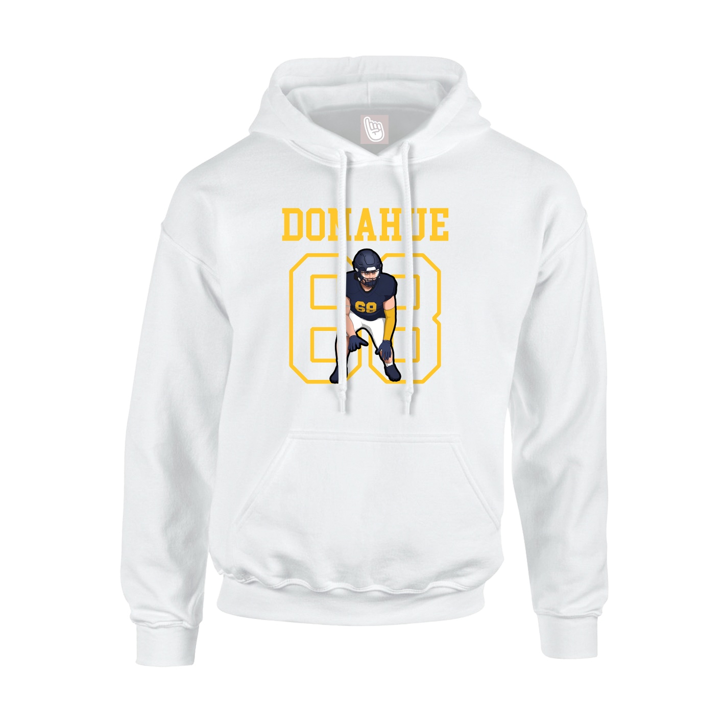 Youth Hoodie — Shirsey in White