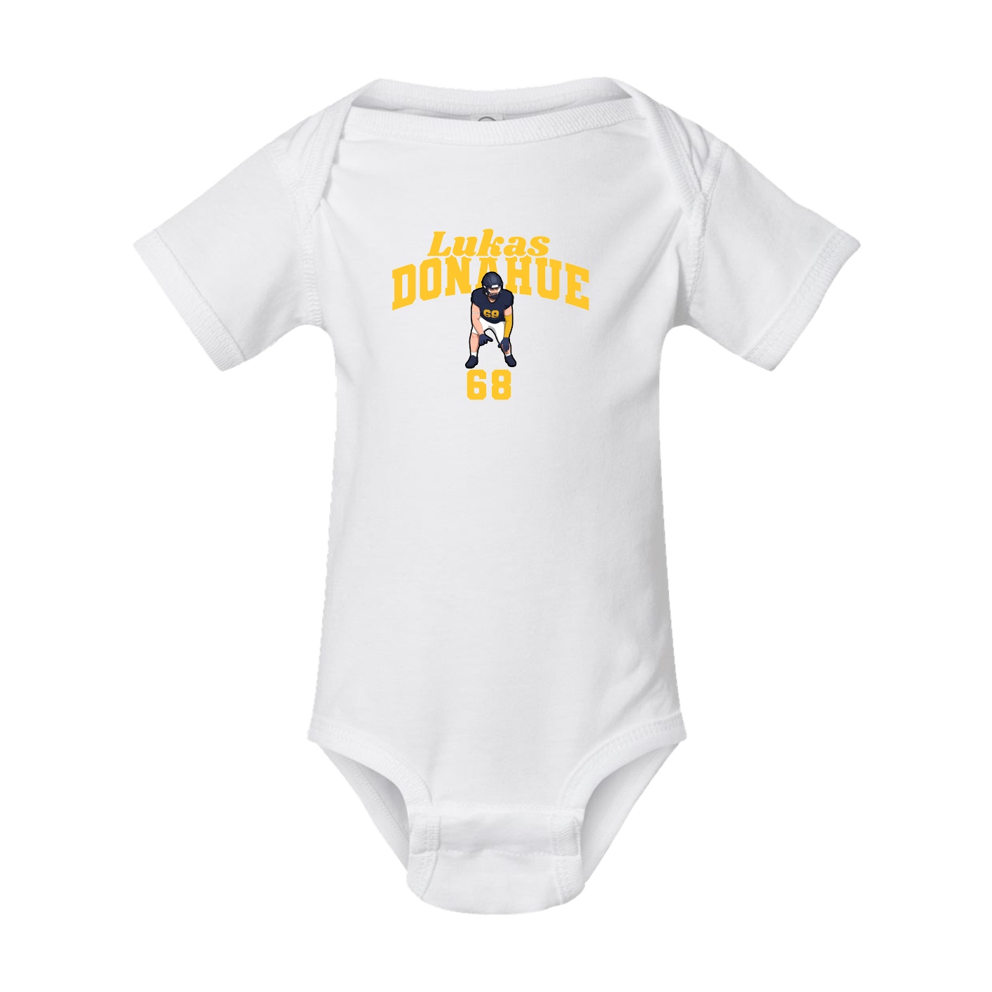 Baby Onesie — Signature Arch in White