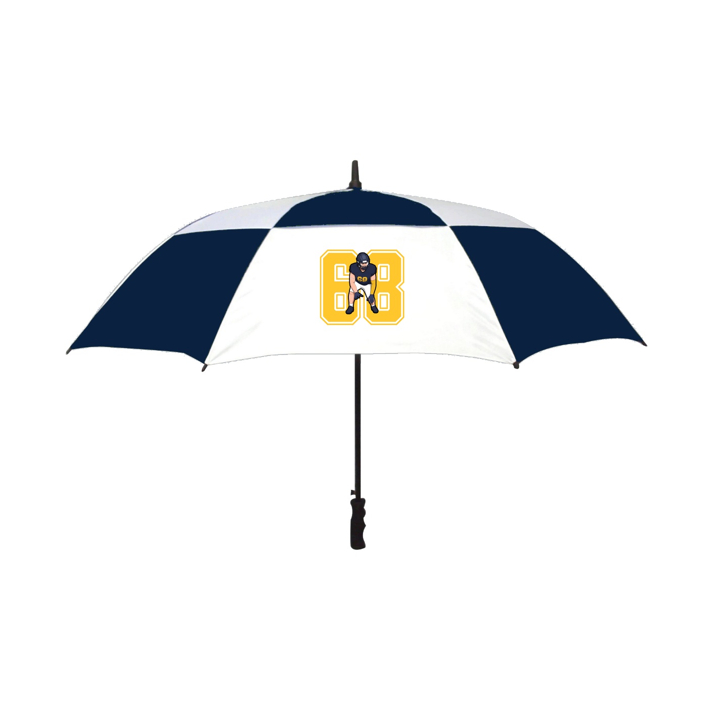 Golf Umbrella — Number in Navy