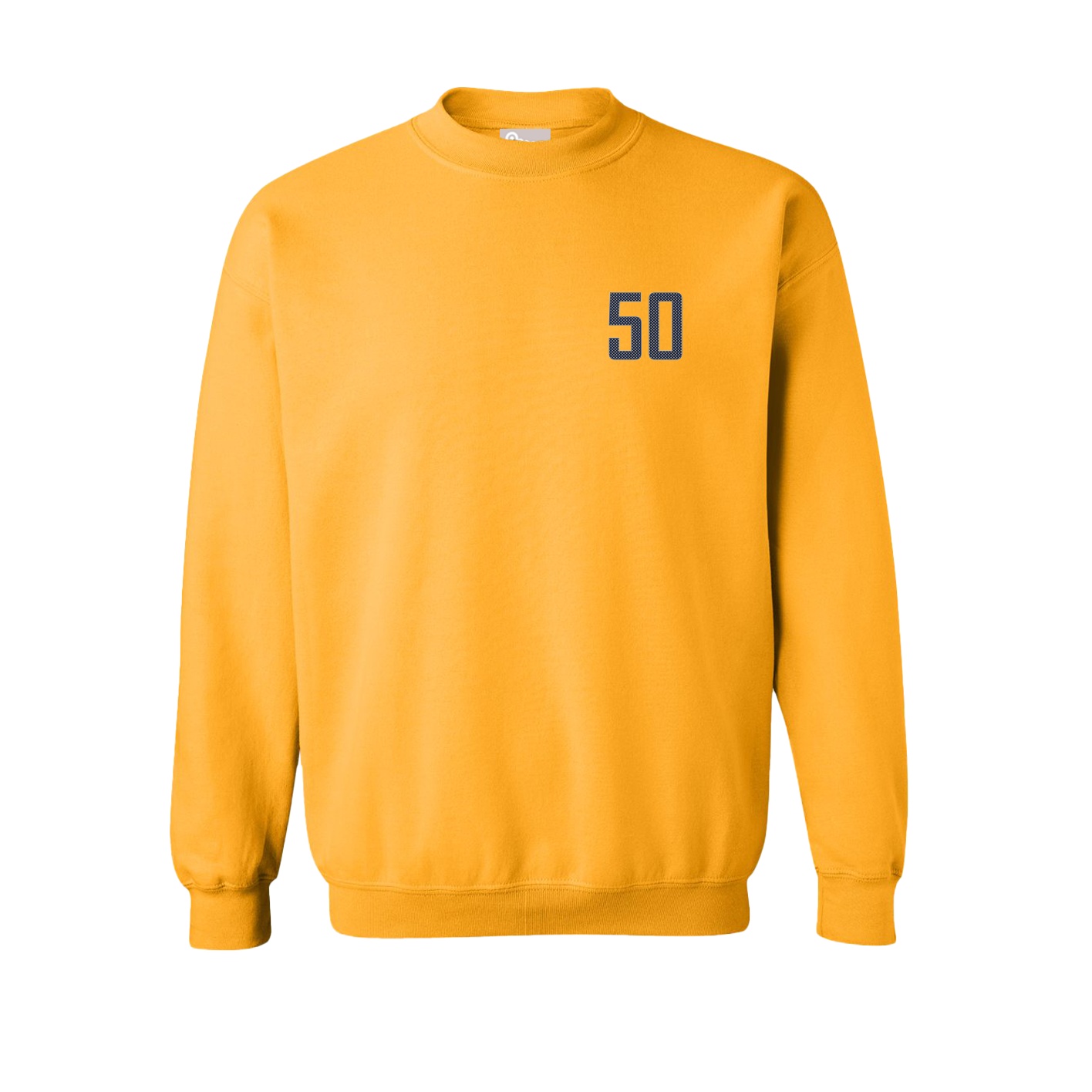 Fleece Crew — Front Shirsy in Gold