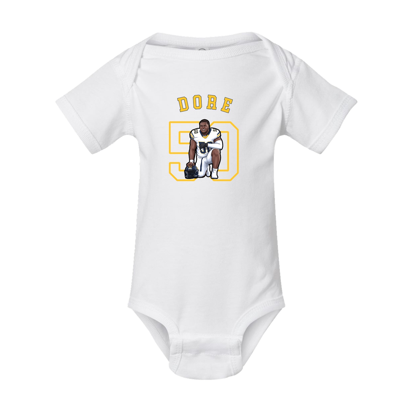 Baby Onesie — Shirsey Arch in White