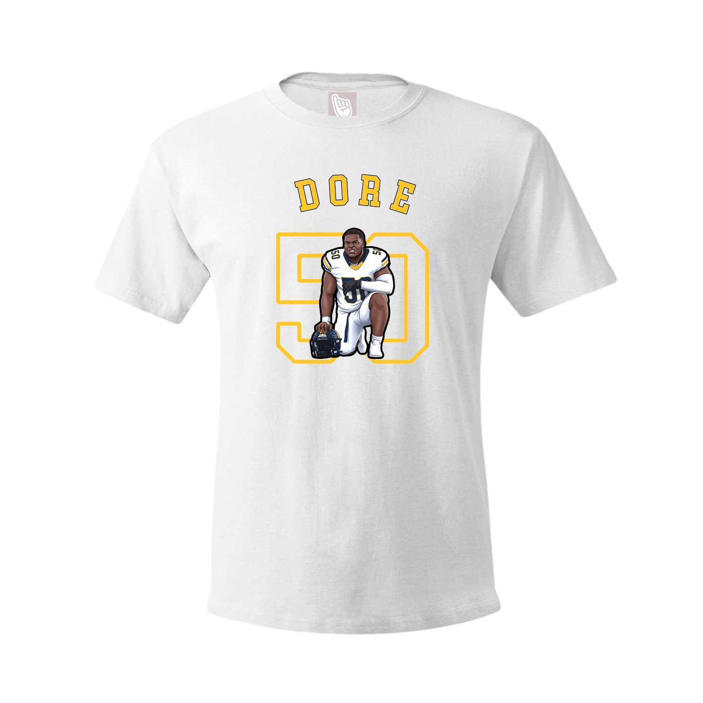 Youth Tee — Shirsey Arch in White