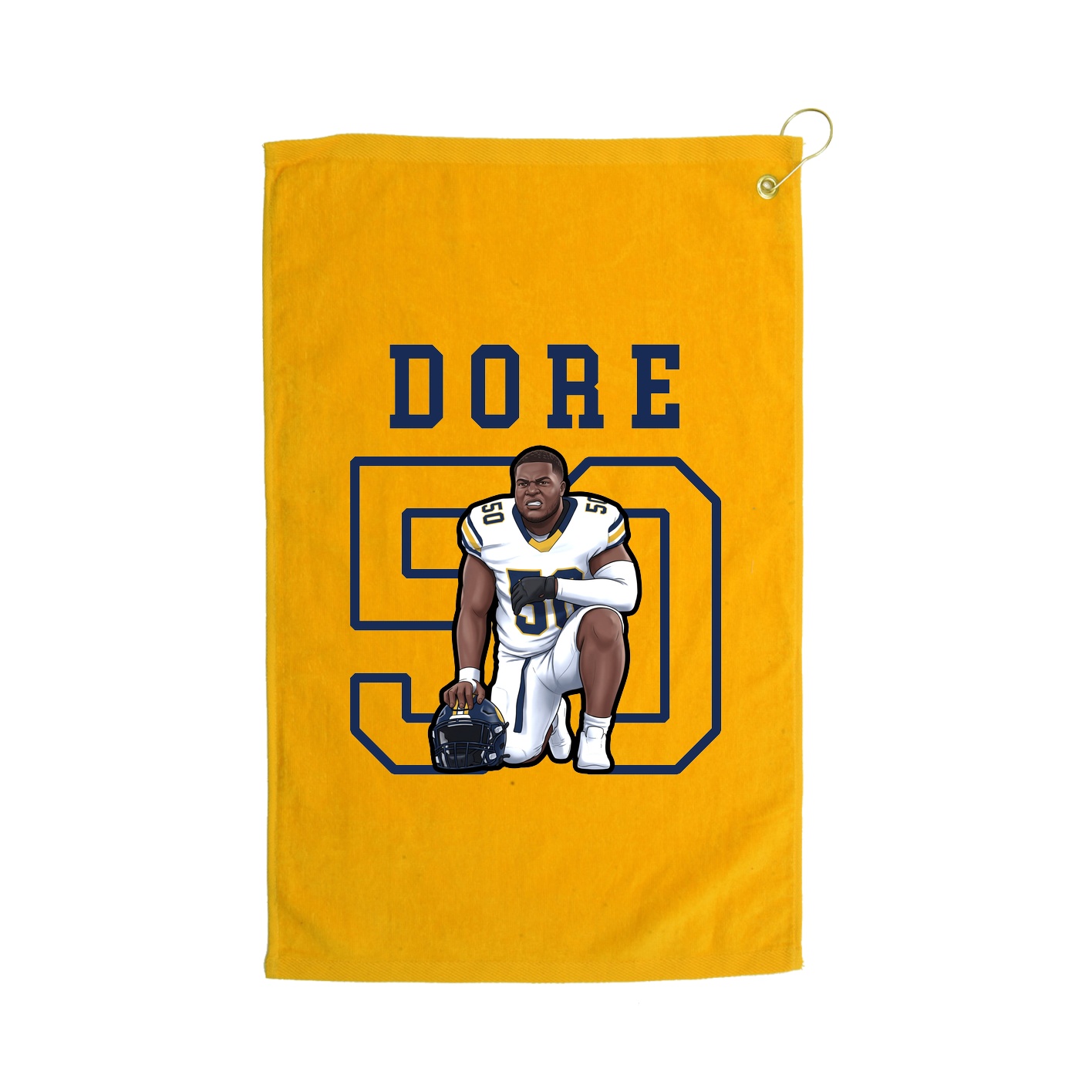 Golf Towel — Shirsey in Gold