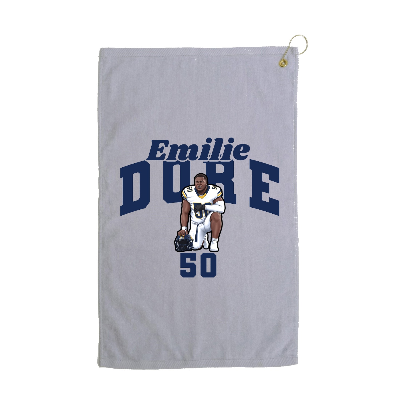 Golf Towel — Signature Arch in Grey