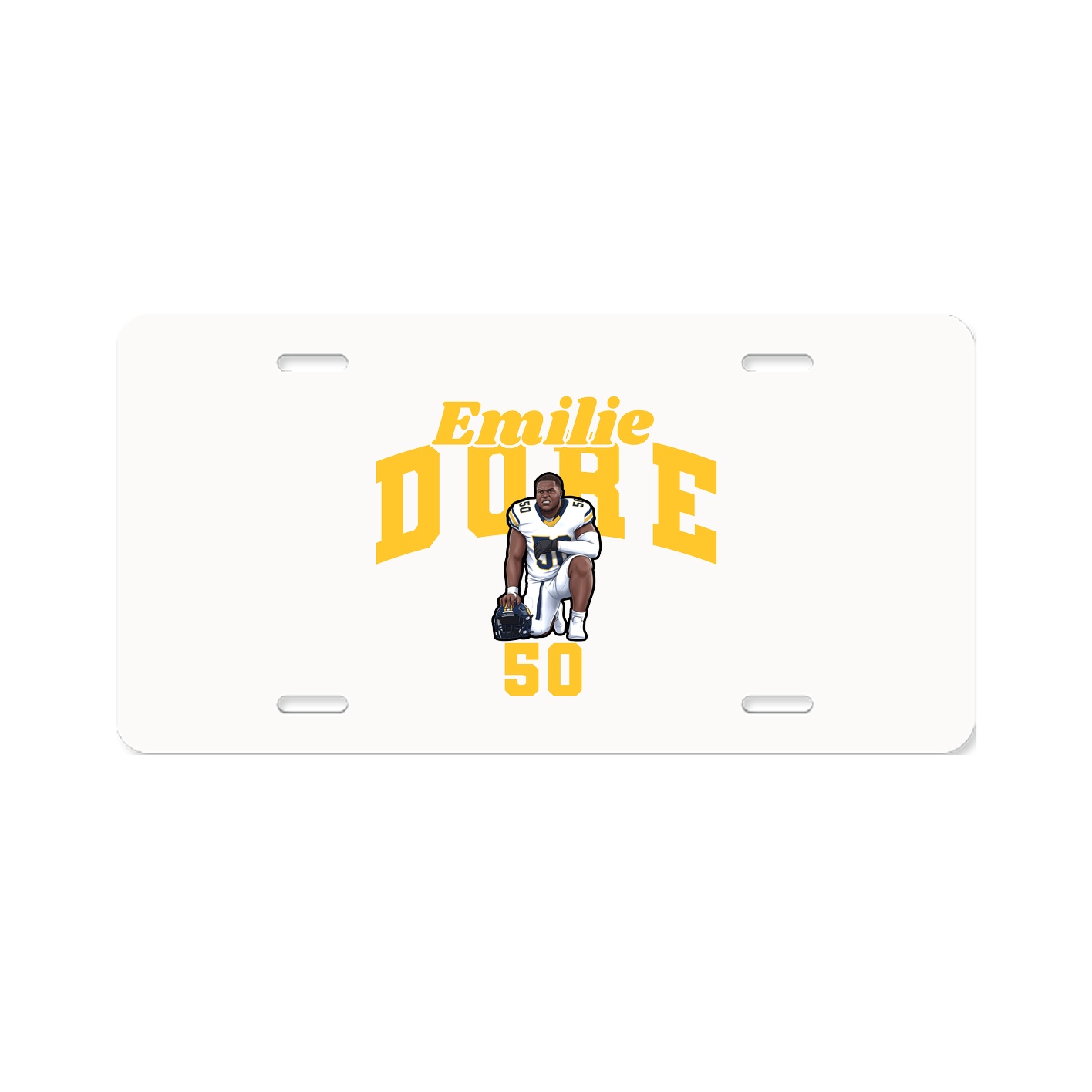 License Plate — Signature Arch in Classic