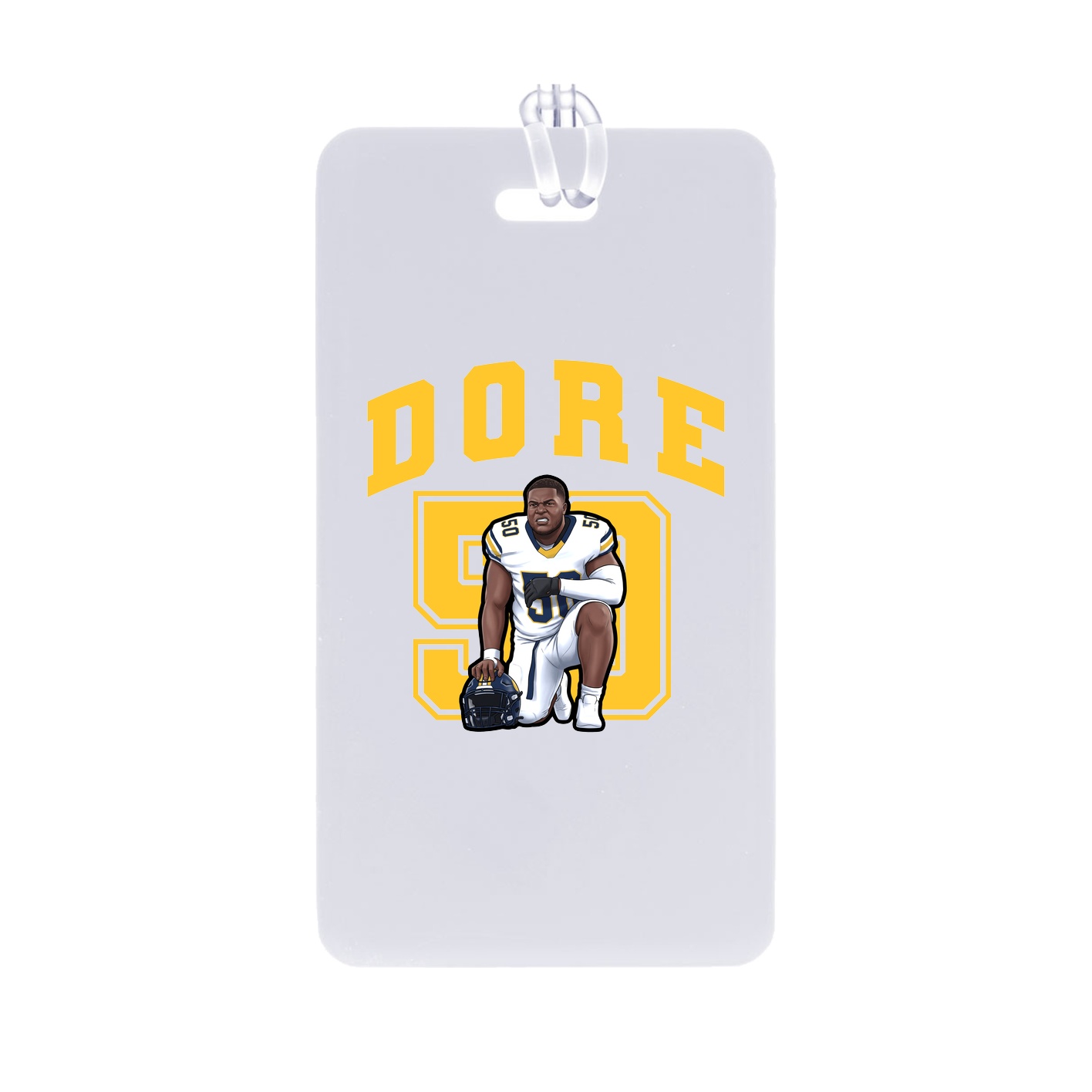 Bag Tag — Number in Classic