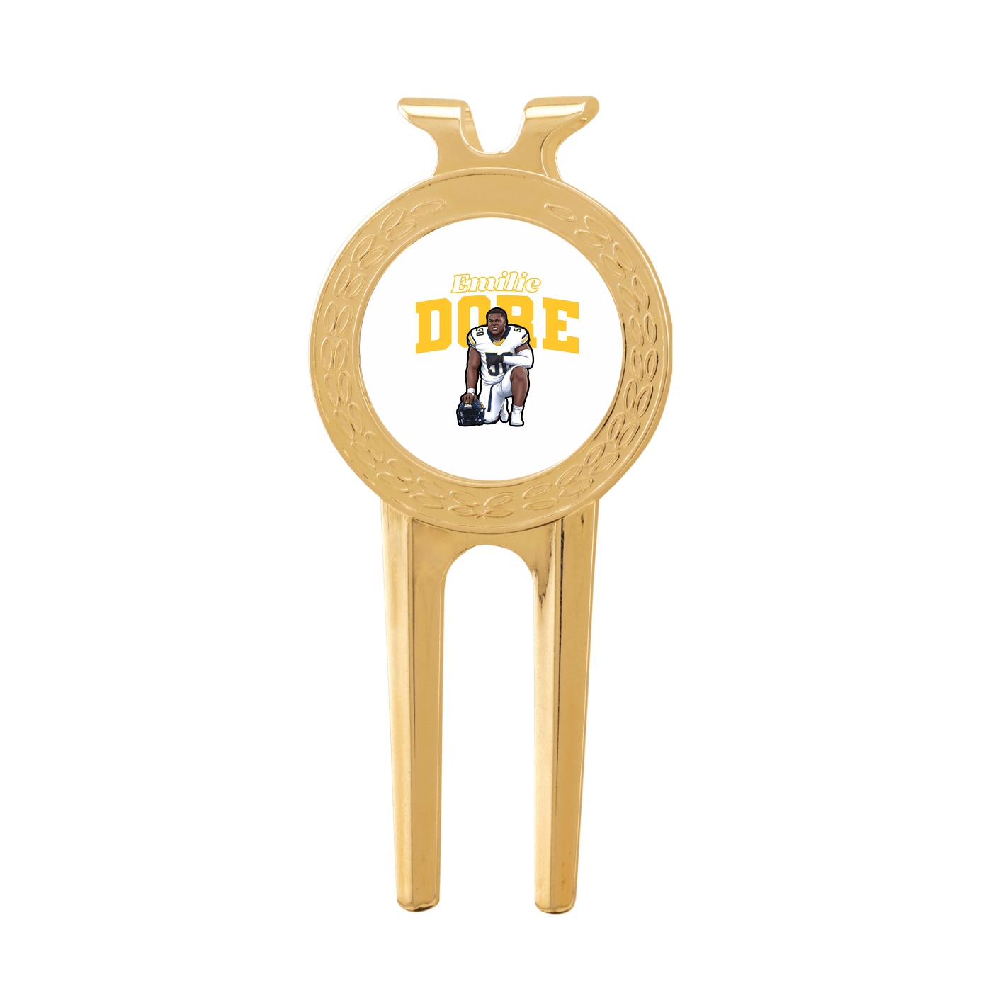 Divot Tool with Ball Marker — Name Arch in Classic