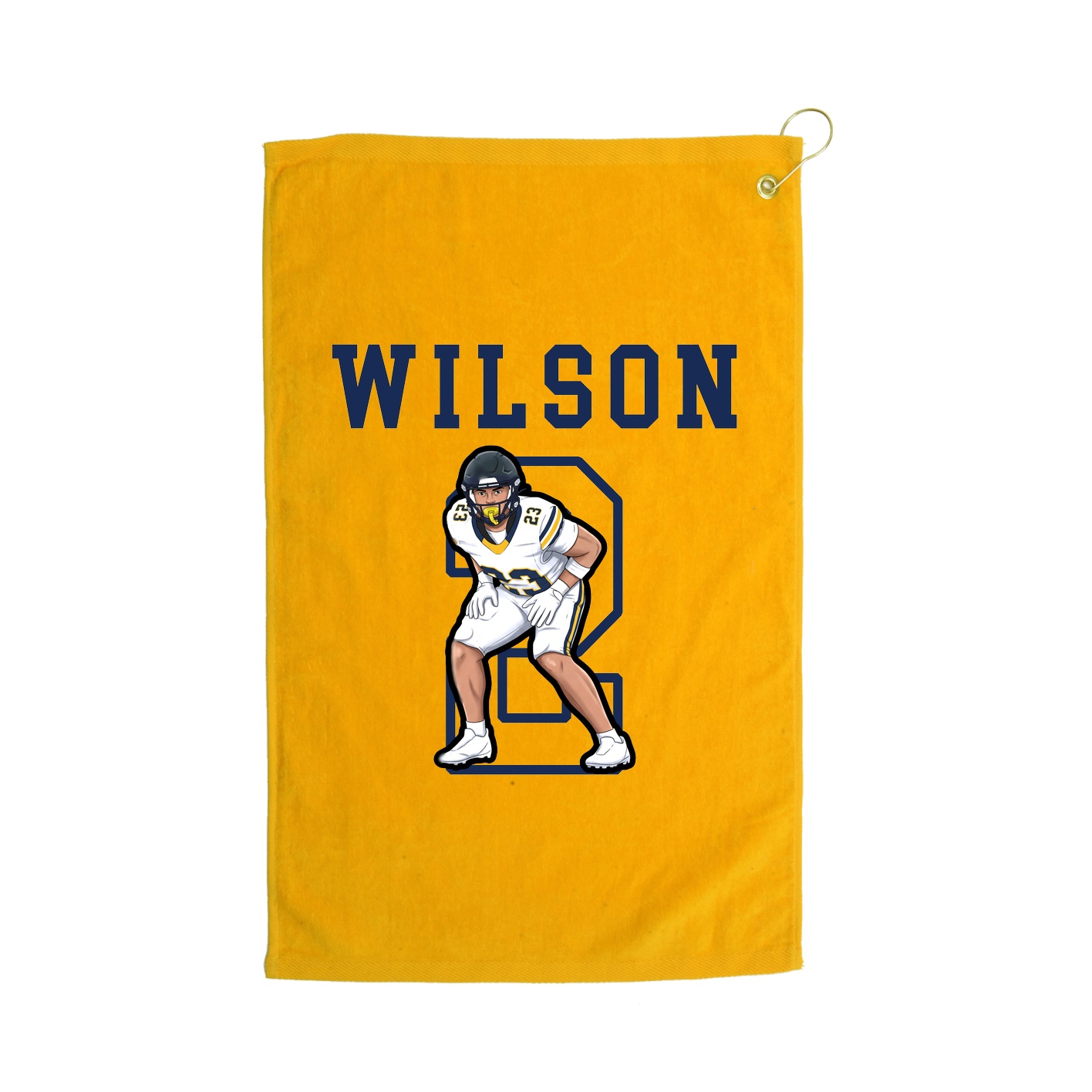 Golf Towel — Shirsey in Gold