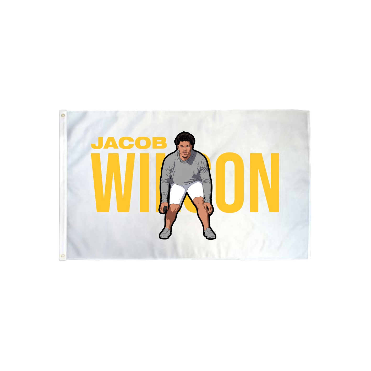 3x5 Flag — Player Name in Classic
