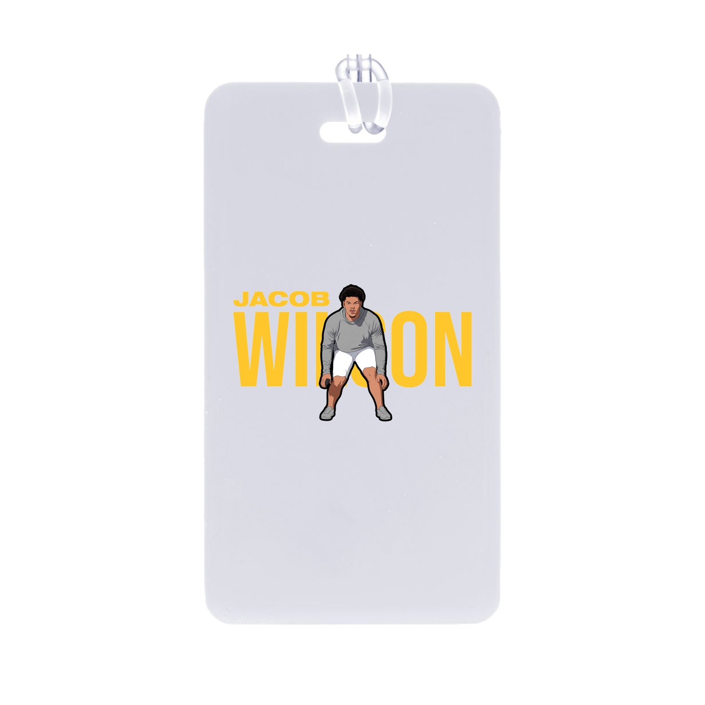 Bag Tag — Player Name in Classic