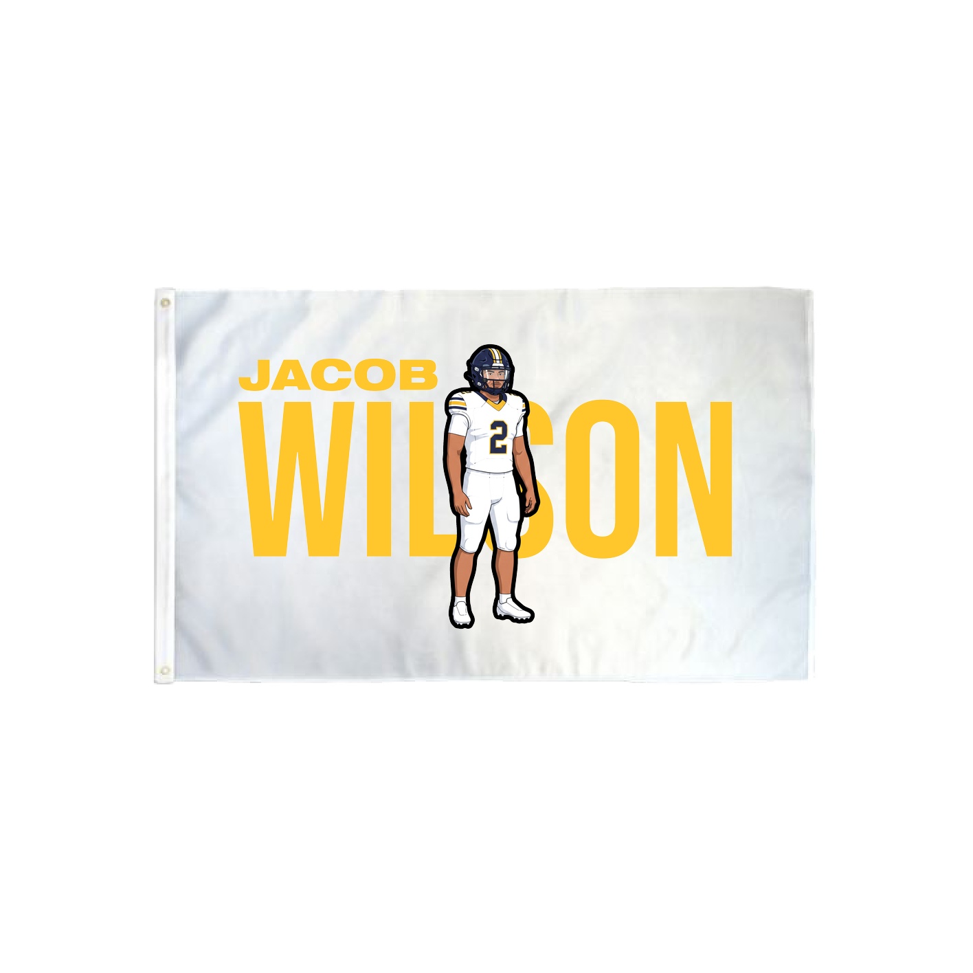 3x5 Flag — Player Name in Classic