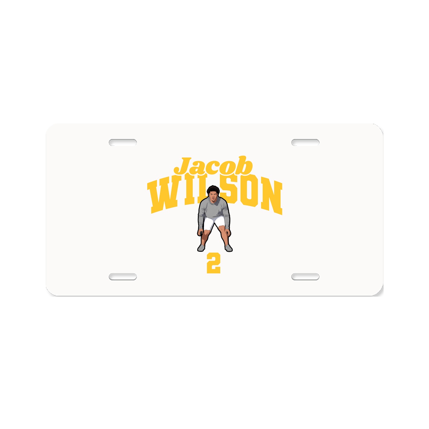 License Plate — Signature Arch in Classic