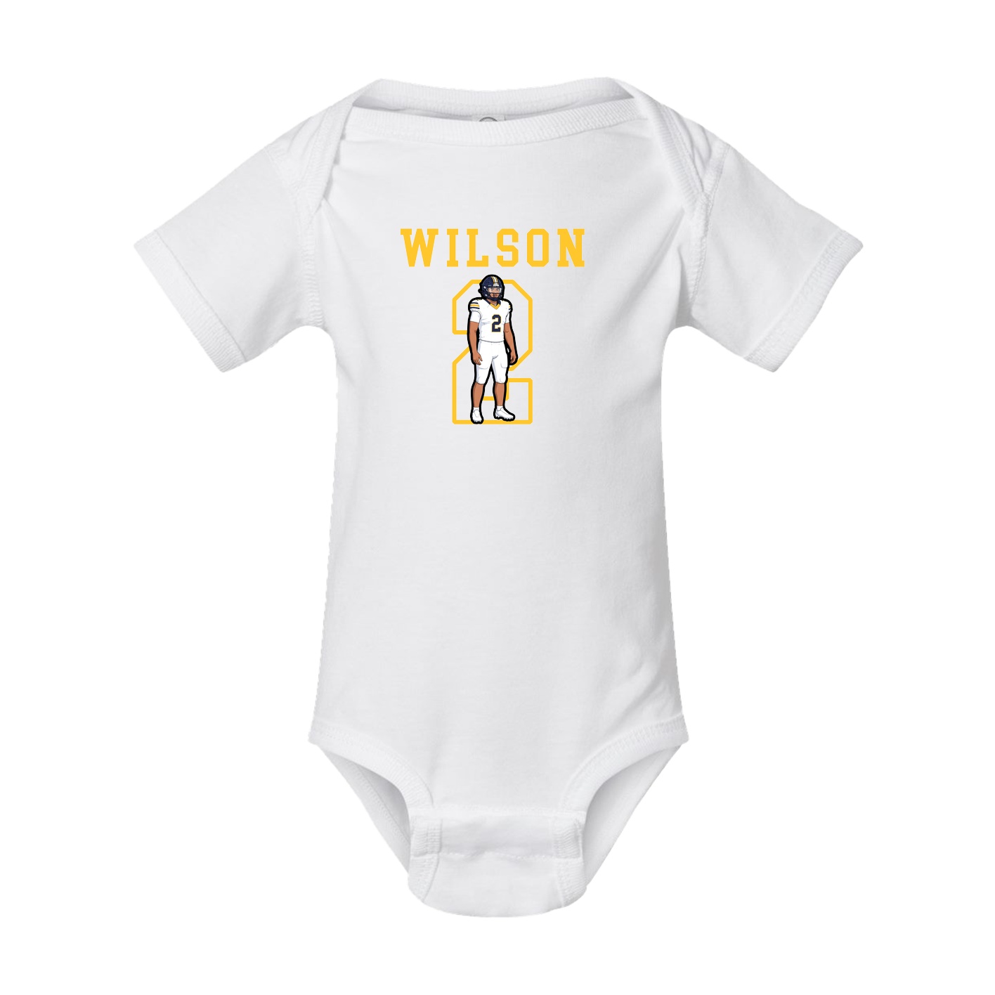 Baby Onesie — Shirsey in White