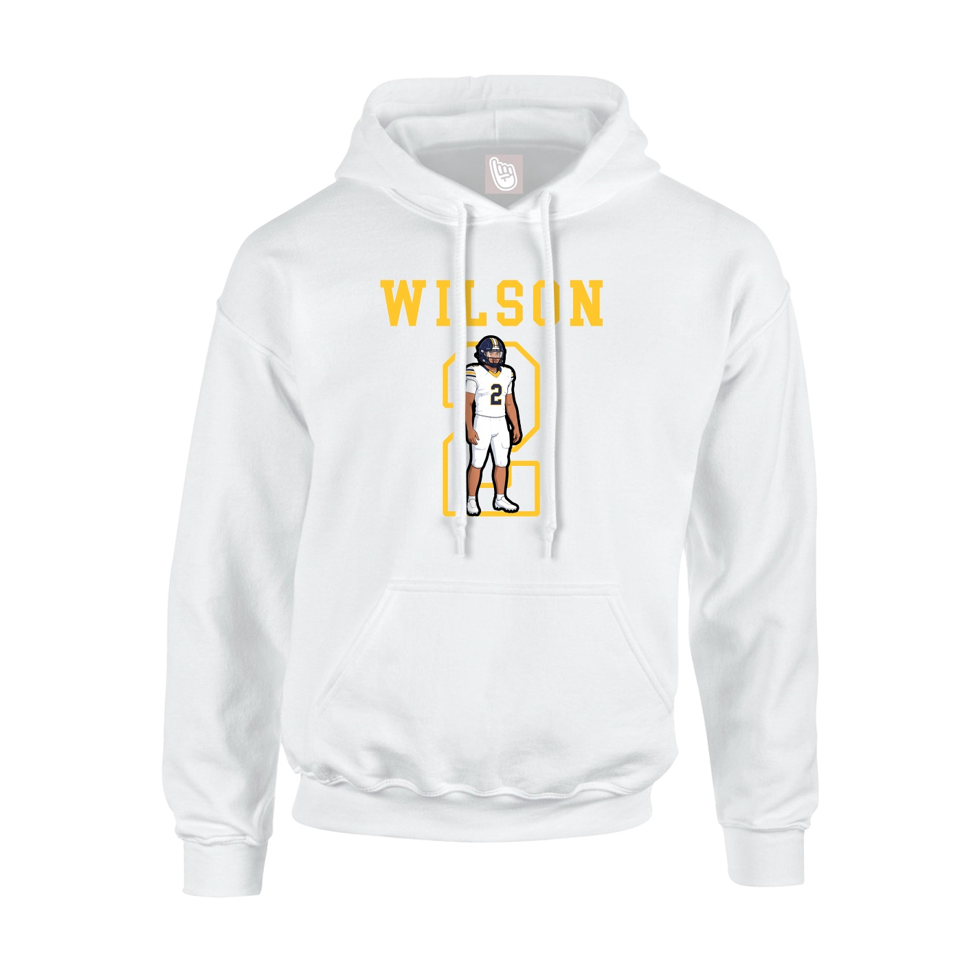 Youth Hoodie — Shirsey in White