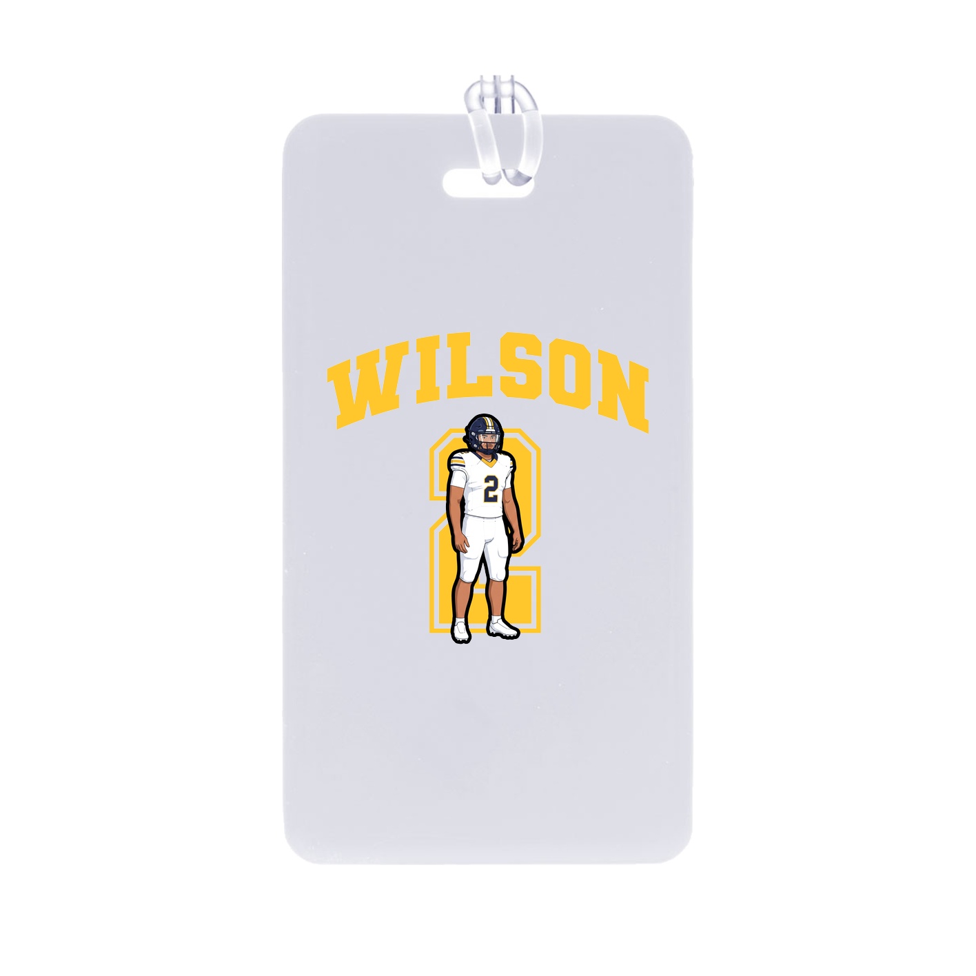 Bag Tag — Number in Classic