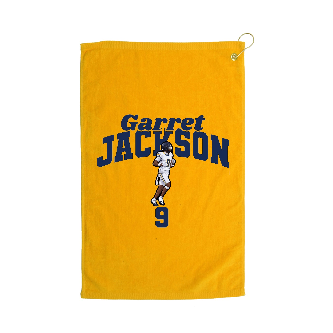 Golf Towel — Signature Arch in Gold