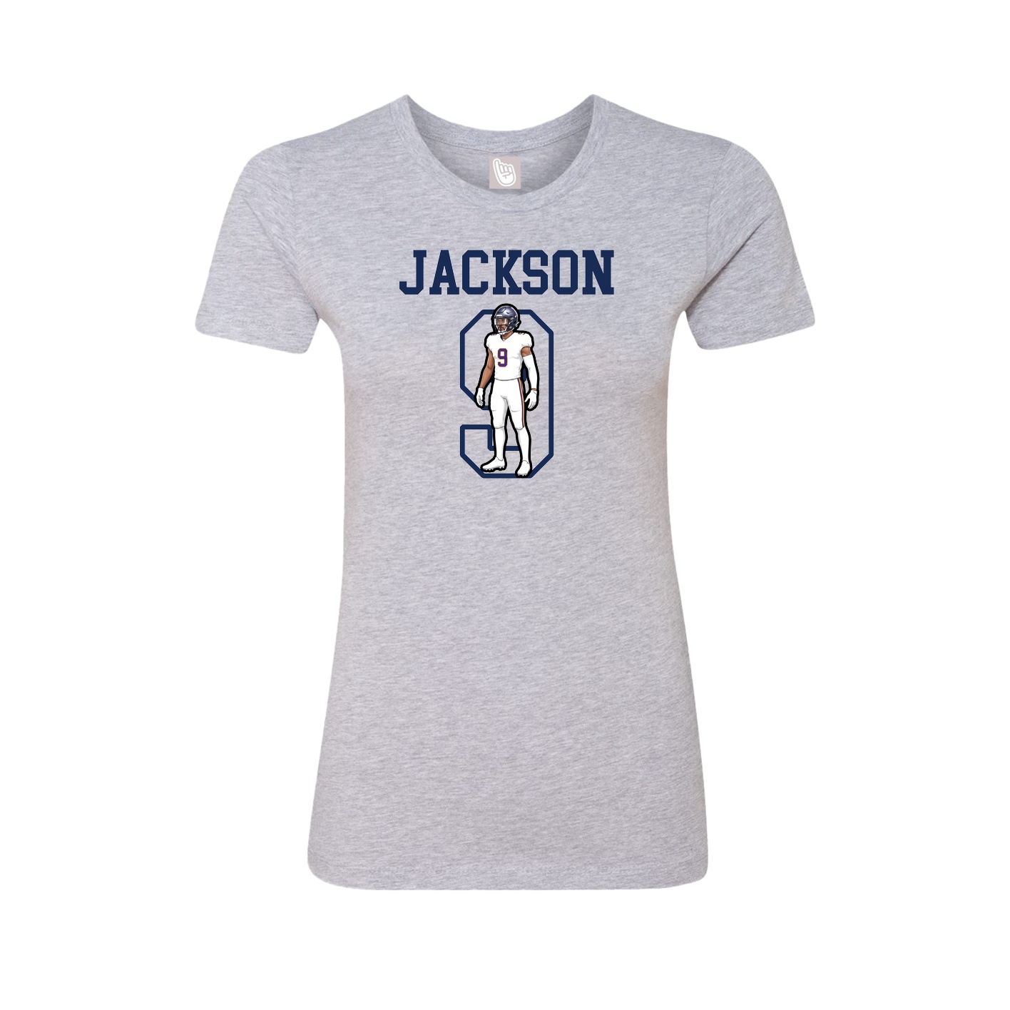 Fitted Women's Tee — Shirsey in Grey